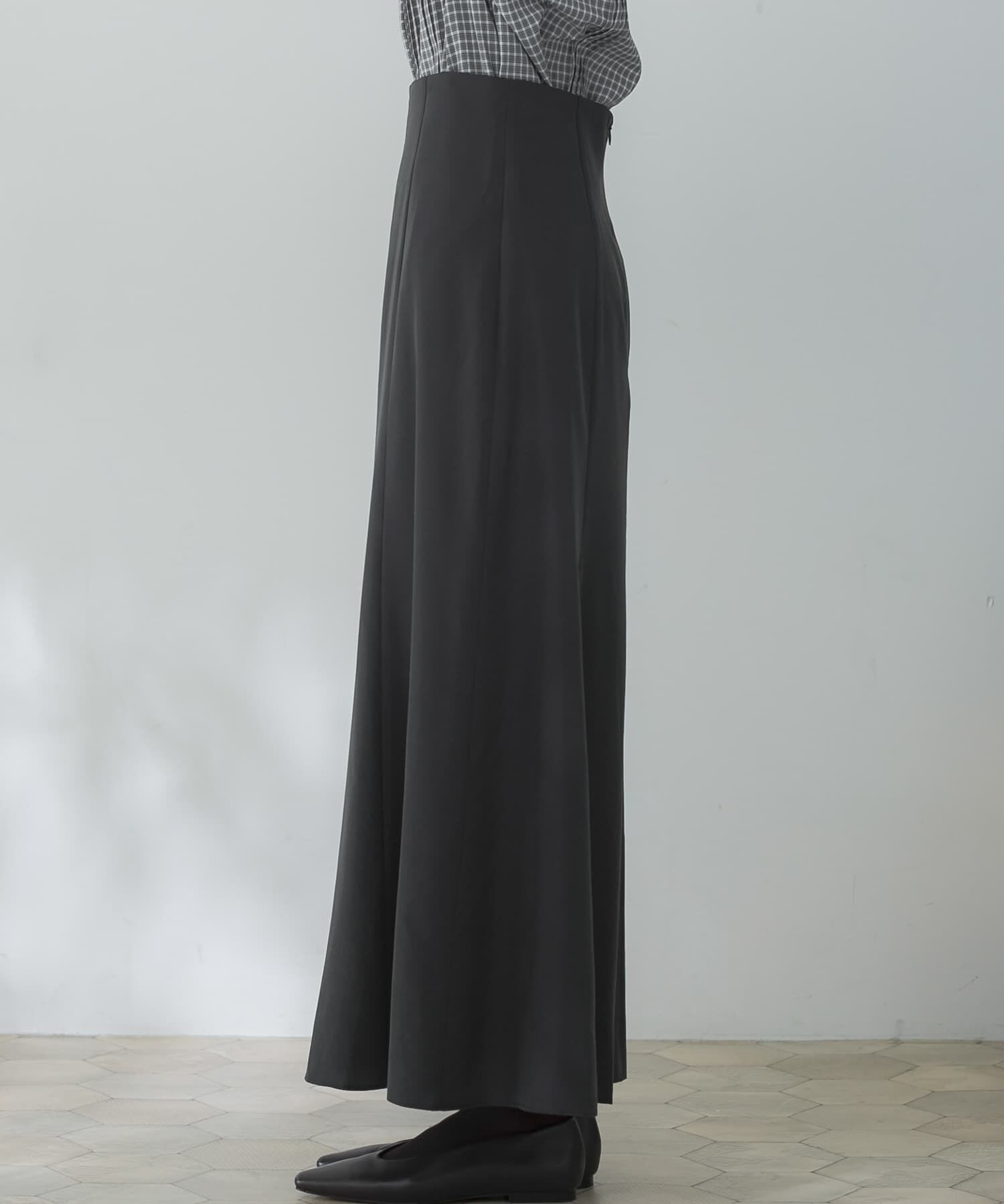 URBAN RESEARCH ROSSO「ハイウエストナローフレアスカート」|スカート|