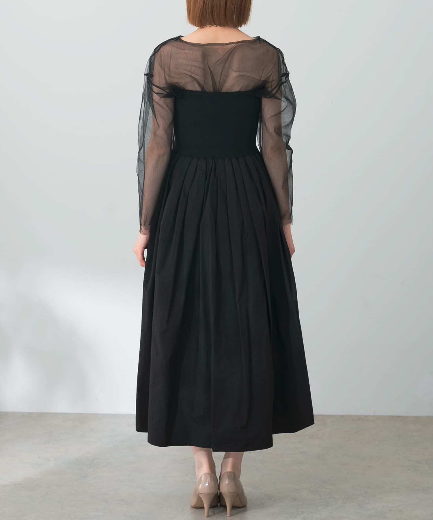 URBAN RESEARCH ROSSO「2WAYタフタドレス」|ワンピース|