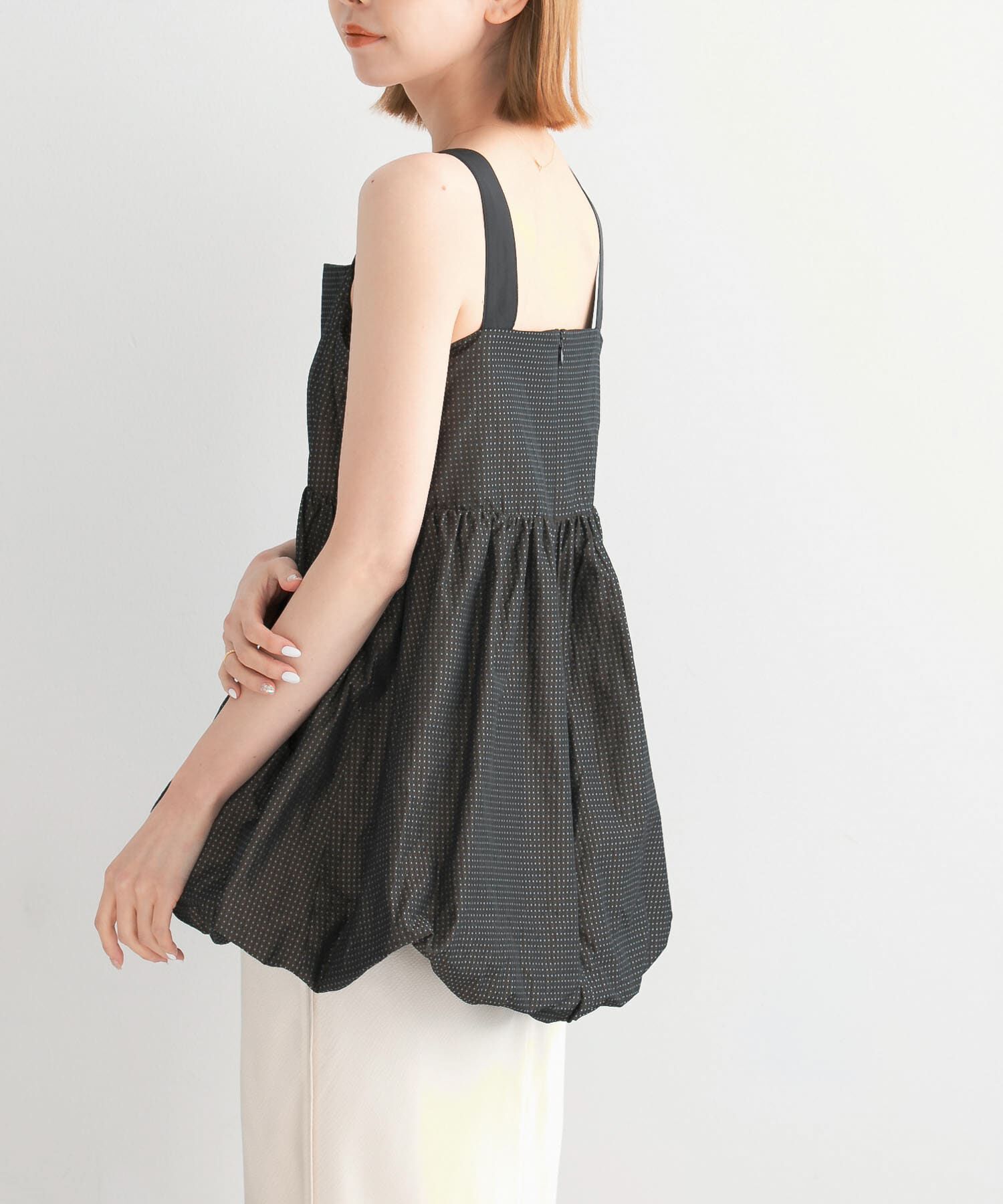 URBAN RESEARCH ROSSO「バルーンキャミブラウス」|シャツ・ブラウス|