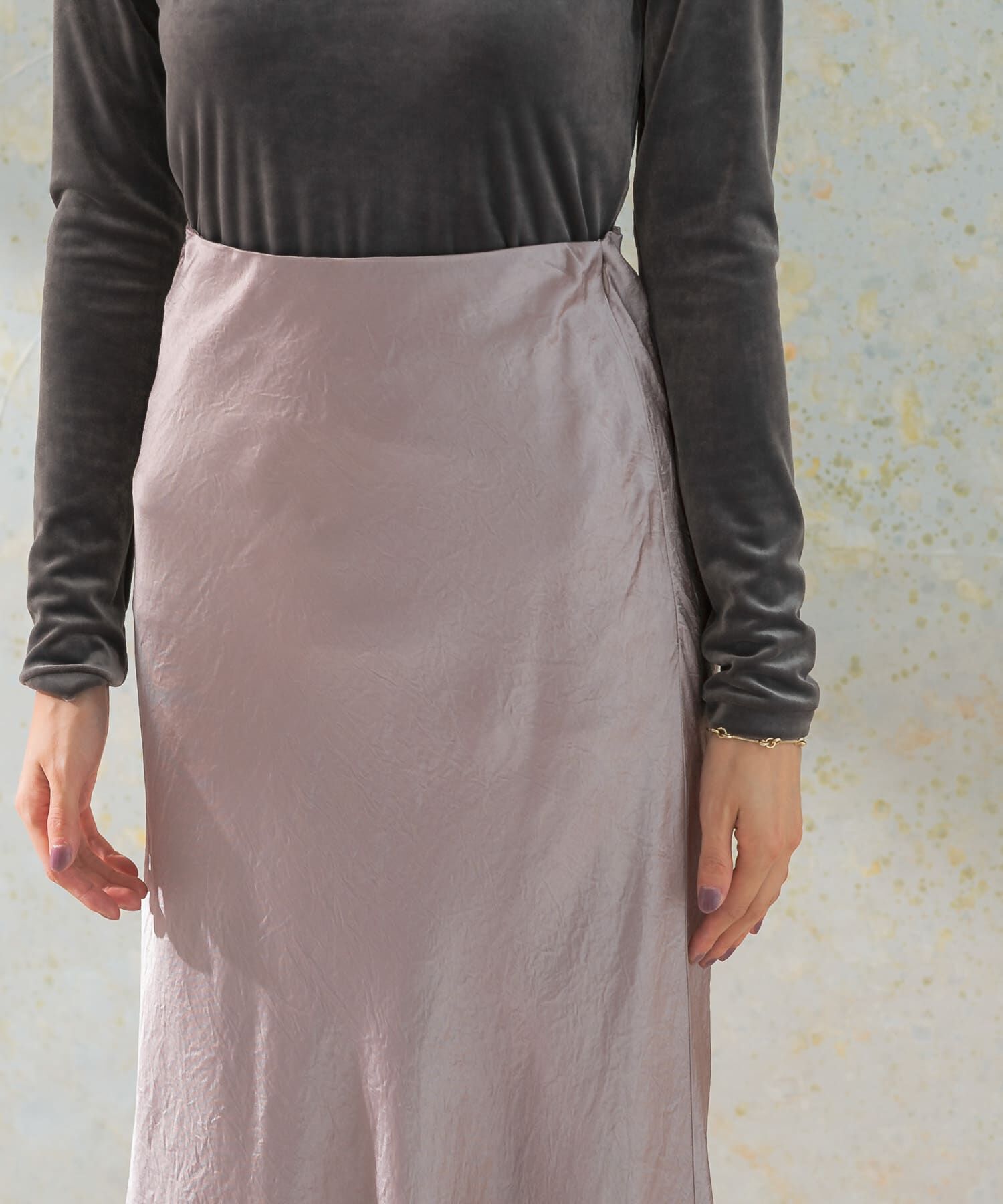 URBAN RESEARCH ROSSO「サテンバイアススカート」|スカート|