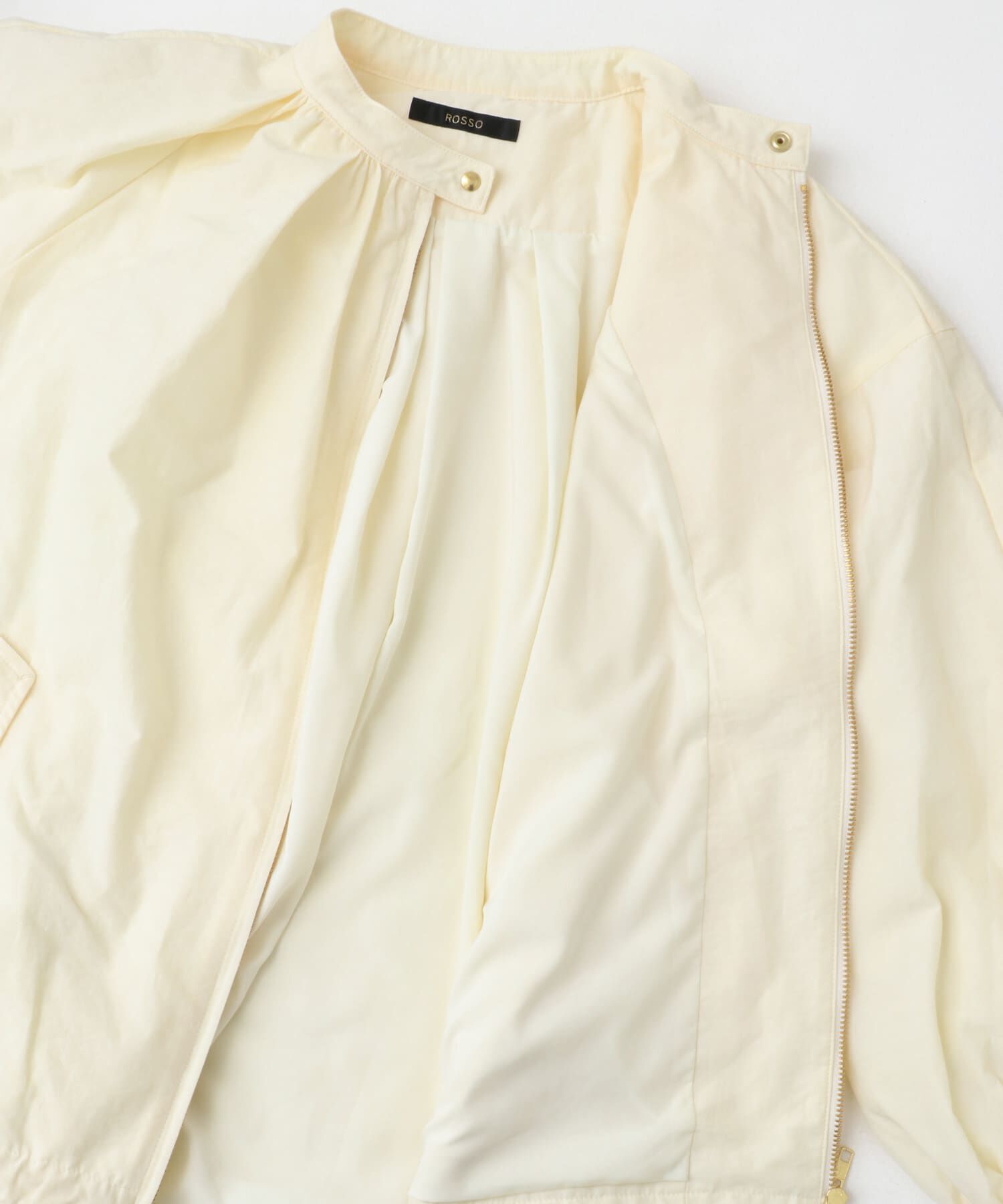 URBAN RESEARCH ROSSO「ギャザーボリュームブルゾン」|ブルゾン・スタジャン|