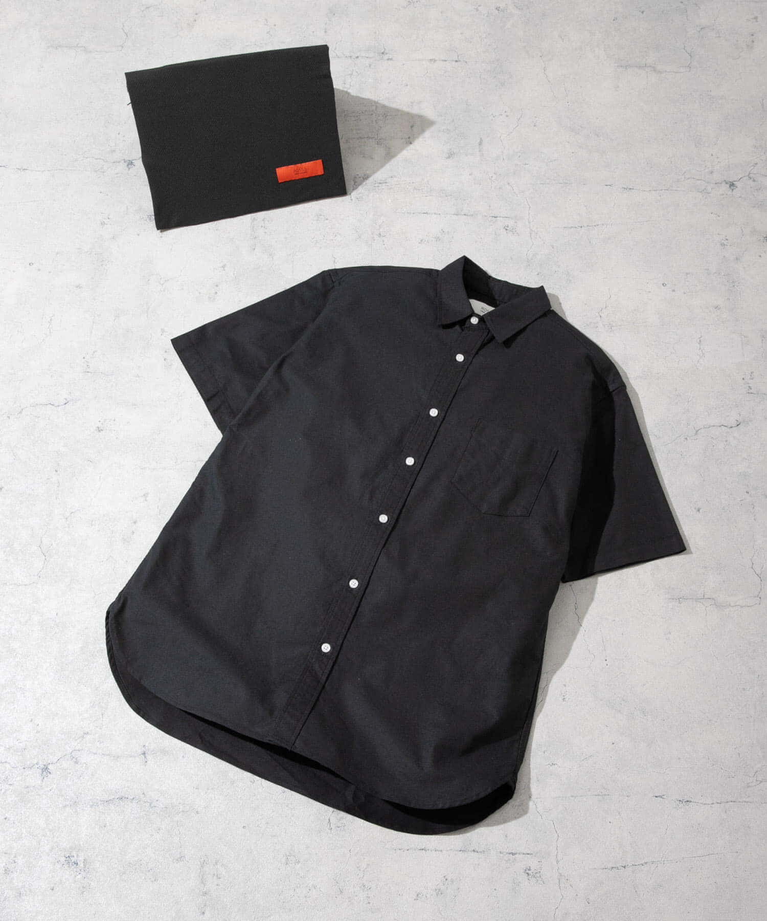 URBAN RESEARCH ROSSO「『抗菌/消臭』『XXLサイズあり』ハイパフォーマンスオックス半袖シャツ」|シャツ・ブラウス|ブラック