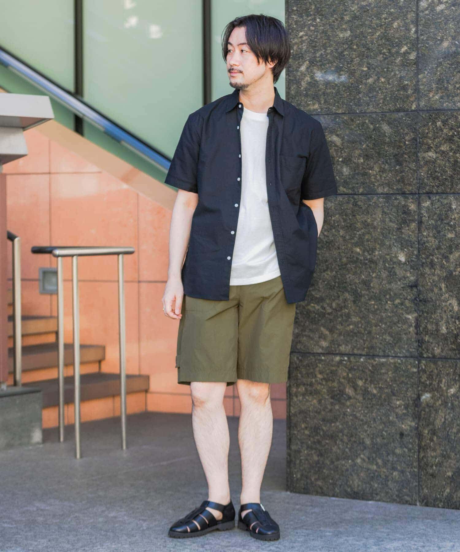 URBAN RESEARCH ROSSO「『抗菌/消臭』『XXLサイズあり』ハイパフォーマンスオックス半袖シャツ」|シャツ・ブラウス|