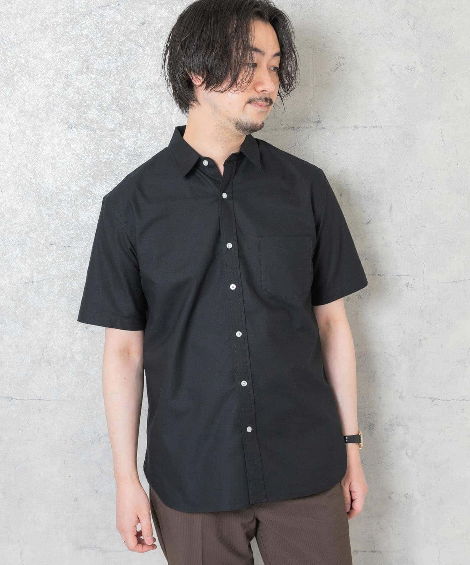 URBAN RESEARCH ROSSO「『抗菌/消臭』『XXLサイズあり』ハイパフォーマンスオックス半袖シャツ」|シャツ・ブラウス|