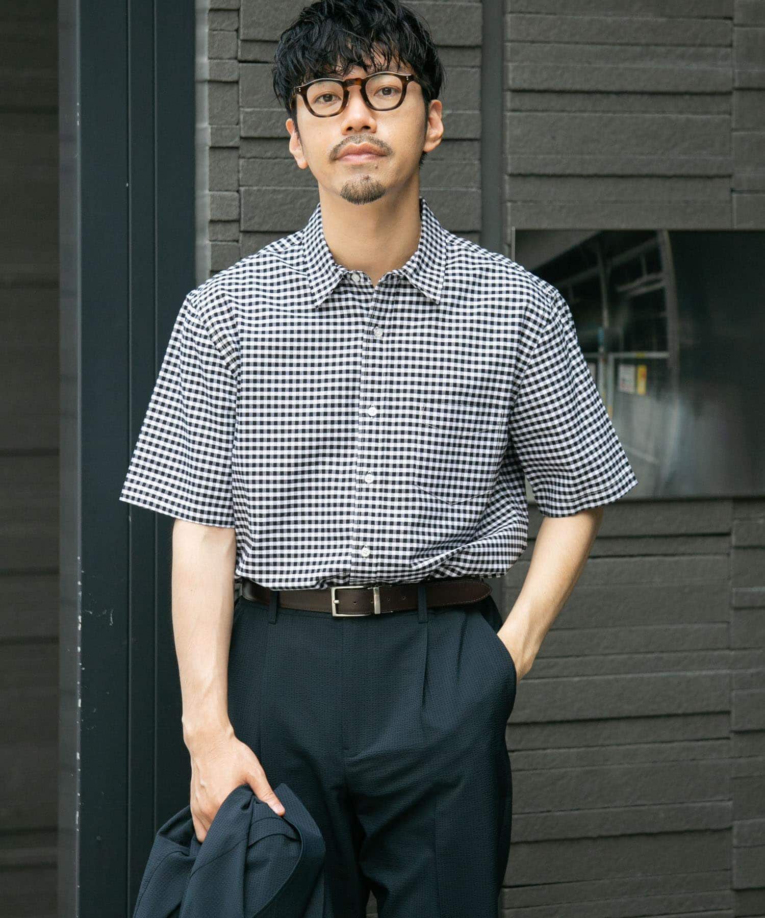 URBAN RESEARCH ROSSO「『抗菌/消臭』『XXLサイズあり』ハイパフォーマンスオックス半袖シャツ」|シャツ・ブラウス|