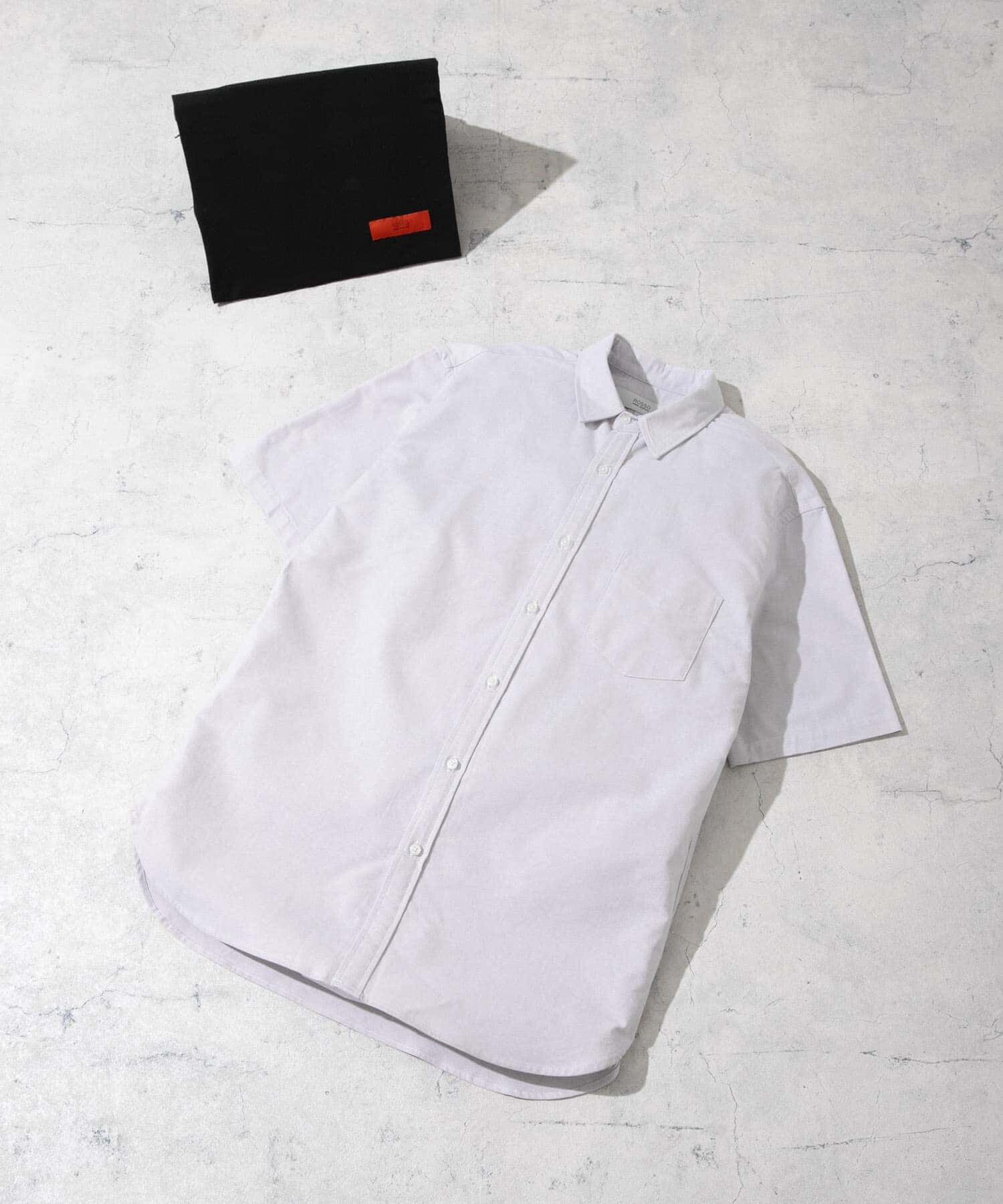 URBAN RESEARCH ROSSO「『抗菌/消臭』『XXLサイズあり』ハイパフォーマンスオックス半袖シャツ」|シャツ・ブラウス|グレー