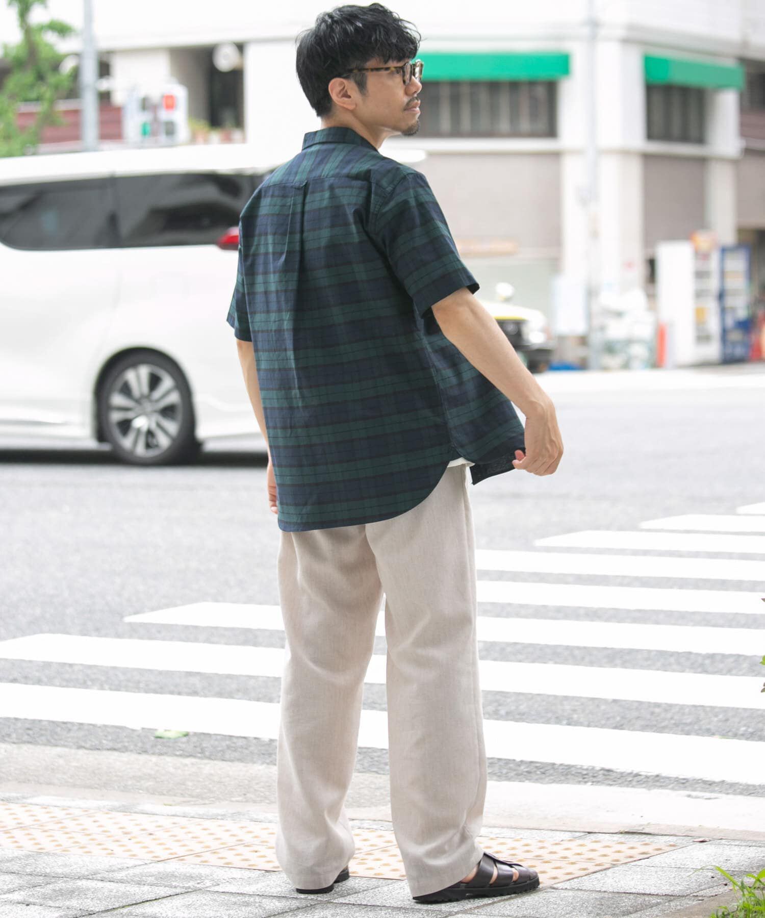 URBAN RESEARCH ROSSO「『抗菌/消臭』『XXLサイズあり』ハイパフォーマンスオックス半袖シャツ」|シャツ・ブラウス|