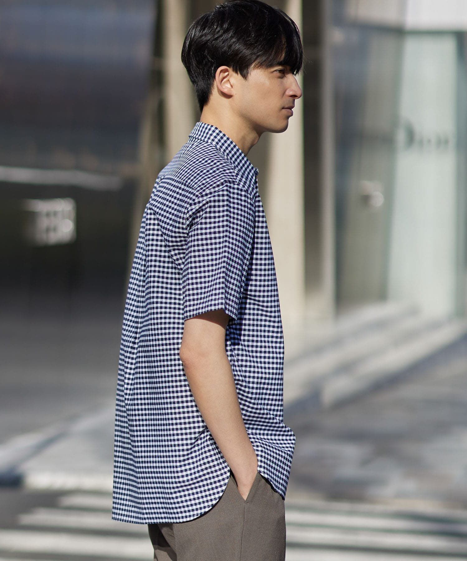 URBAN RESEARCH ROSSO「『抗菌/消臭』『XXLサイズあり』ハイパフォーマンスオックス半袖シャツ」|シャツ・ブラウス|