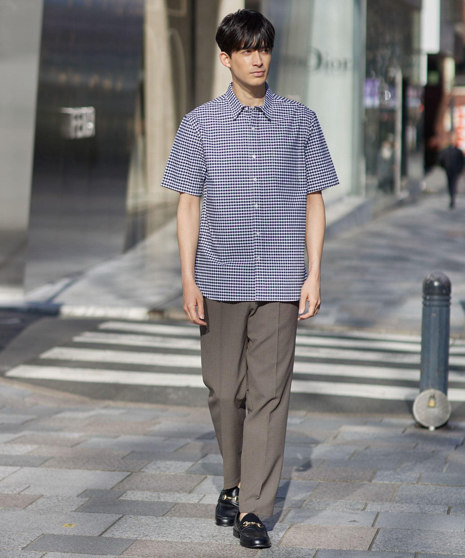 URBAN RESEARCH ROSSO「『抗菌/消臭』『XXLサイズあり』ハイパフォーマンスオックス半袖シャツ」|シャツ・ブラウス|