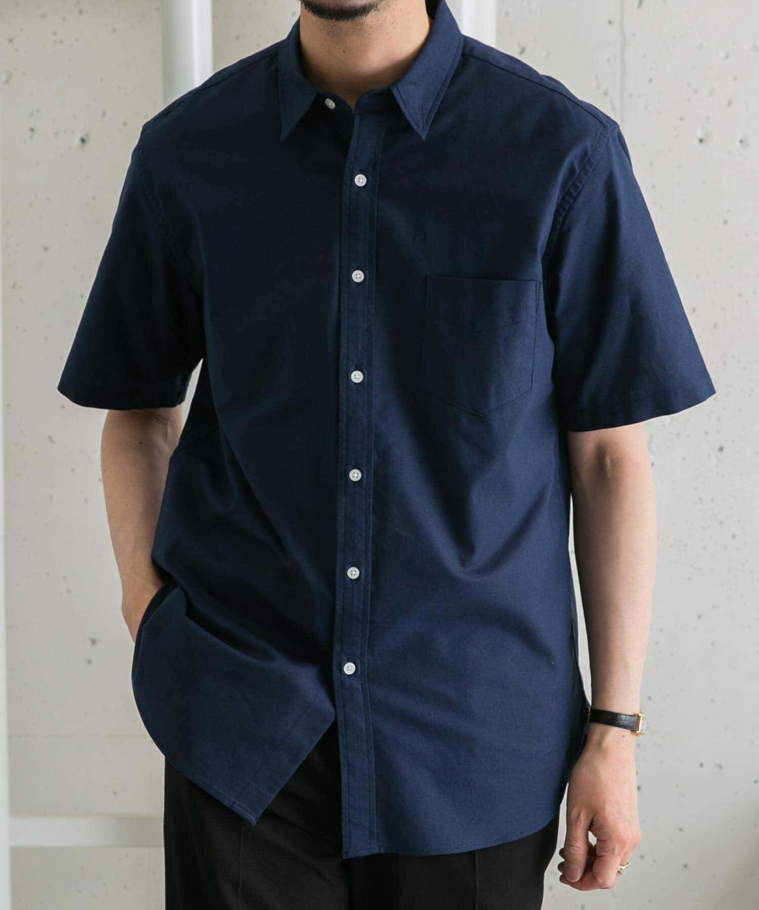 URBAN RESEARCH ROSSO「『抗菌/消臭』『XXLサイズあり』ハイパフォーマンスオックス半袖シャツ」|シャツ・ブラウス|