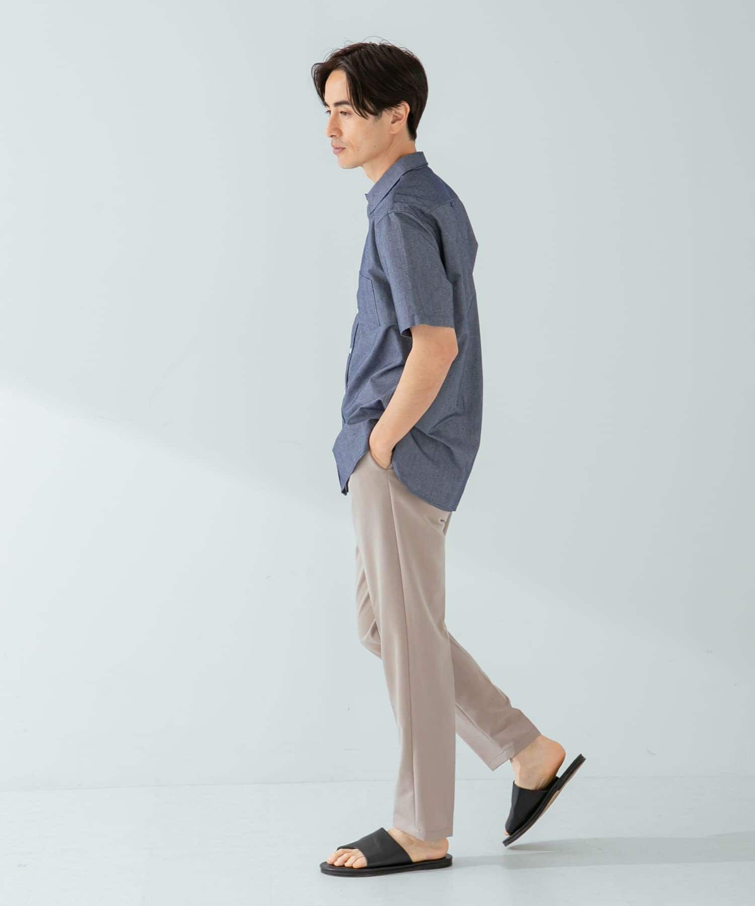 URBAN RESEARCH ROSSO「『抗菌/消臭』『XXLサイズあり』ハイパフォーマンスオックス半袖シャツ」|シャツ・ブラウス|