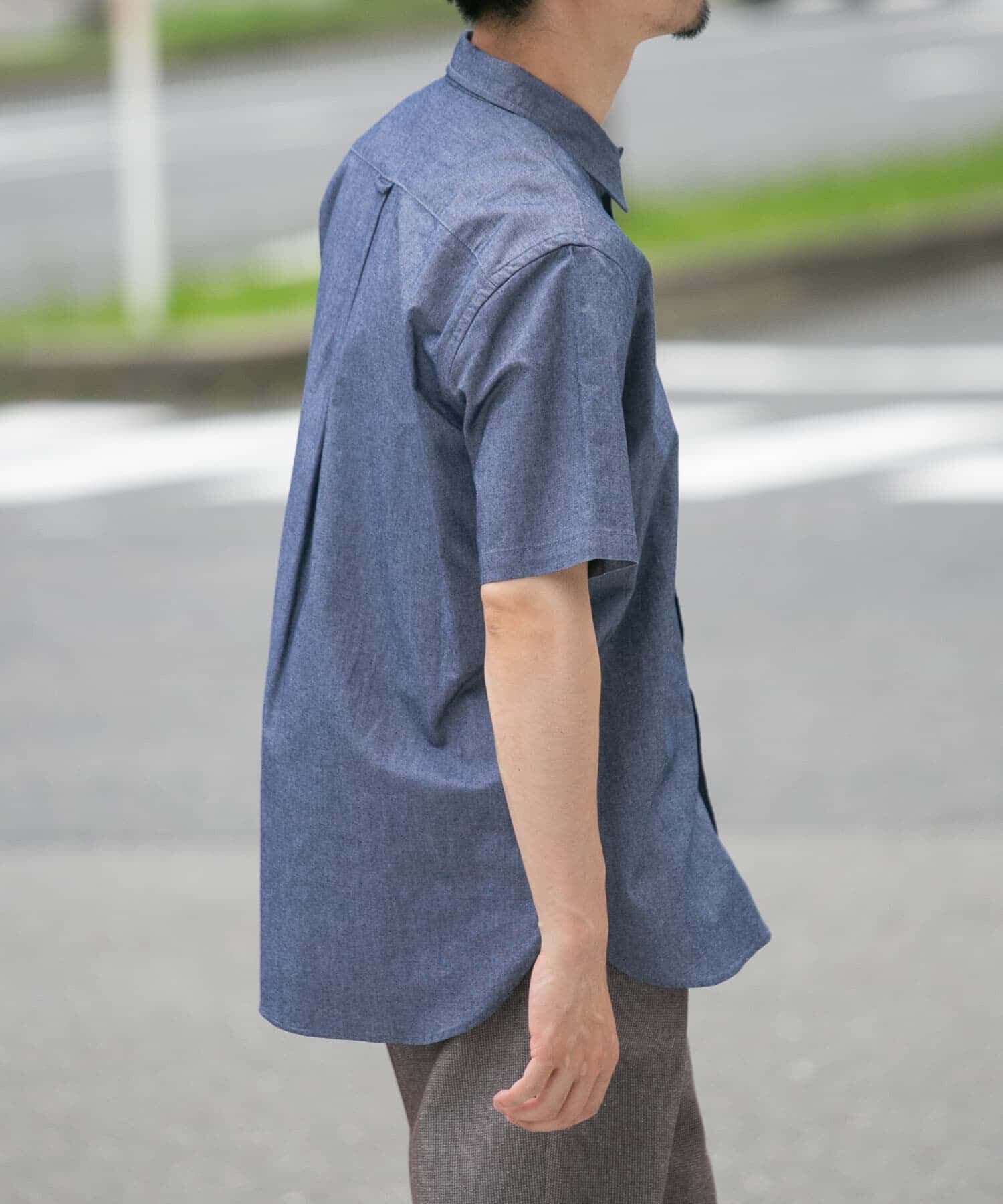 URBAN RESEARCH ROSSO「『抗菌/消臭』『XXLサイズあり』ハイパフォーマンスオックス半袖シャツ」|シャツ・ブラウス|