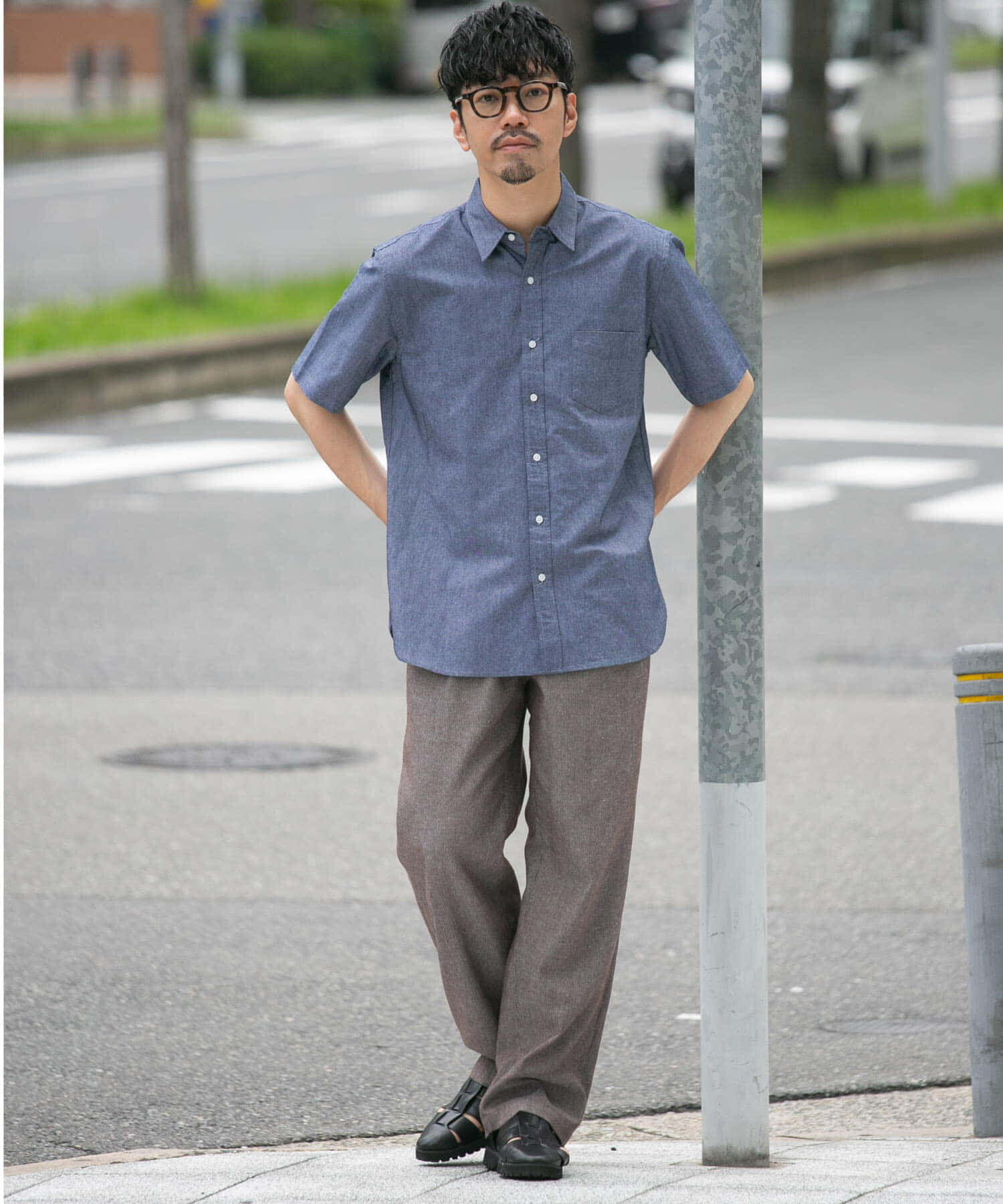 URBAN RESEARCH ROSSO「『抗菌/消臭』『XXLサイズあり』ハイパフォーマンスオックス半袖シャツ」|シャツ・ブラウス|