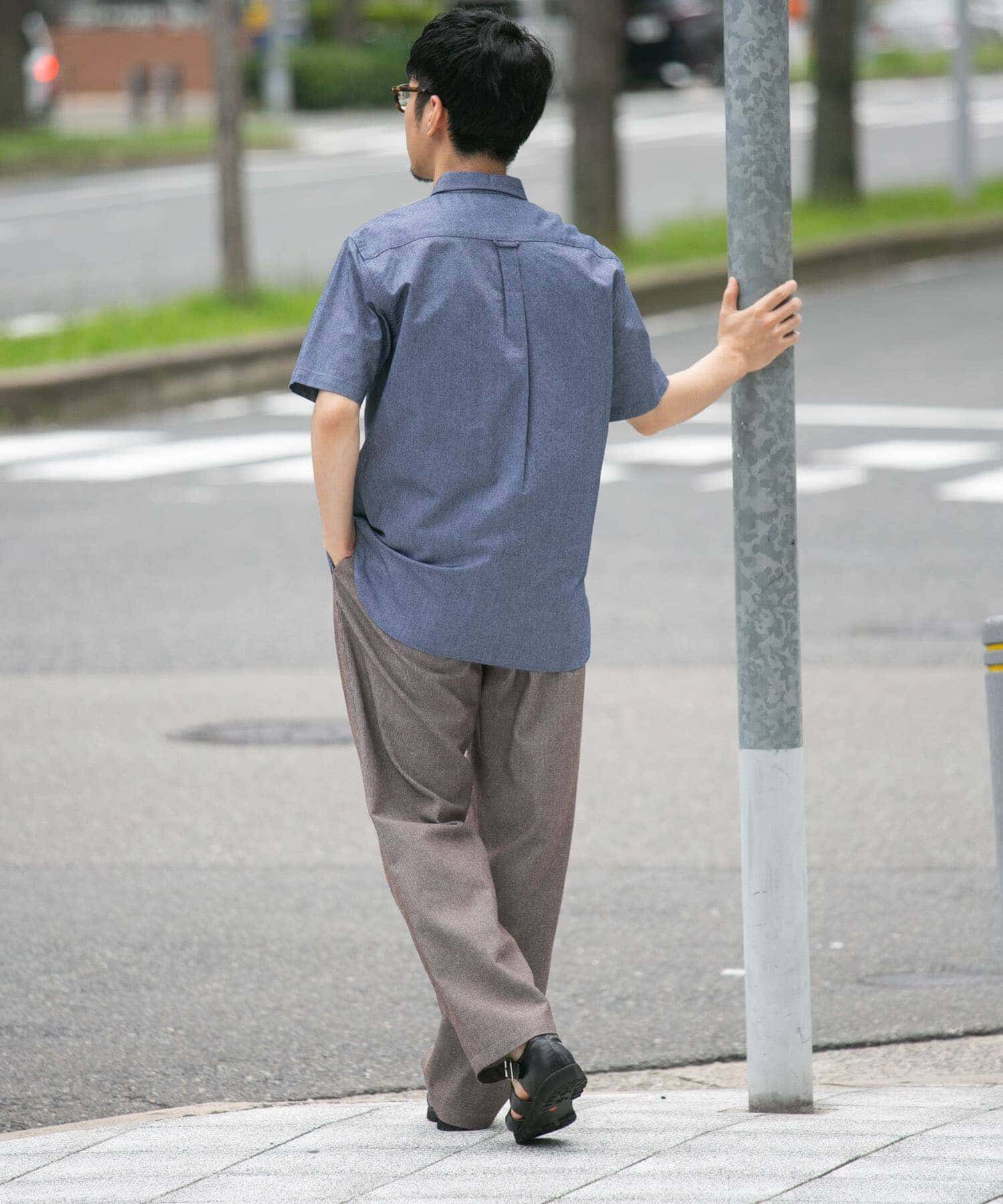 URBAN RESEARCH ROSSO「『抗菌/消臭』『XXLサイズあり』ハイパフォーマンスオックス半袖シャツ」|シャツ・ブラウス|