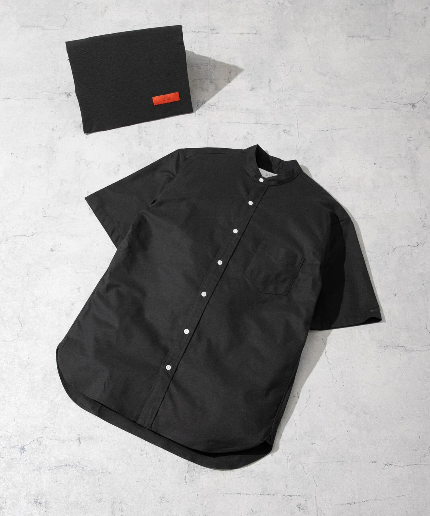 URBAN RESEARCH ROSSO「『抗菌/消臭』『XXLｻｲｽﾞあり』ﾊｲﾊﾟﾌｫｰﾏﾝｽﾊﾞﾝﾄﾞｶﾗｰ」|シャツ・ブラウス|ブラック