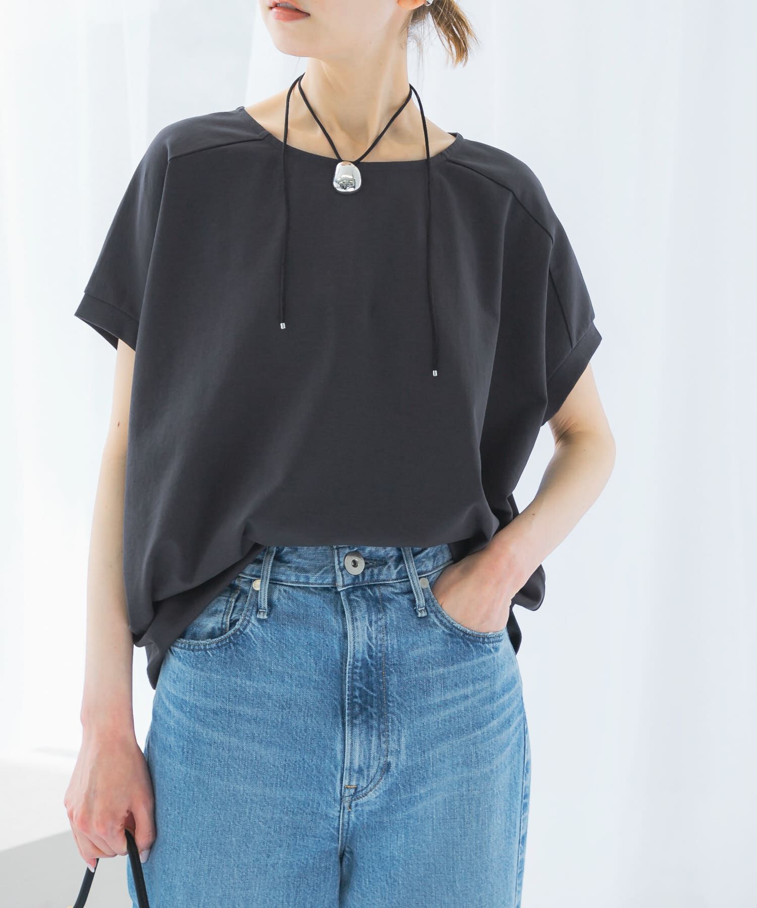 URBAN RESEARCH ROSSO「UVカットドルマンスリーブプルオーバー」|Tシャツ・カットソー|