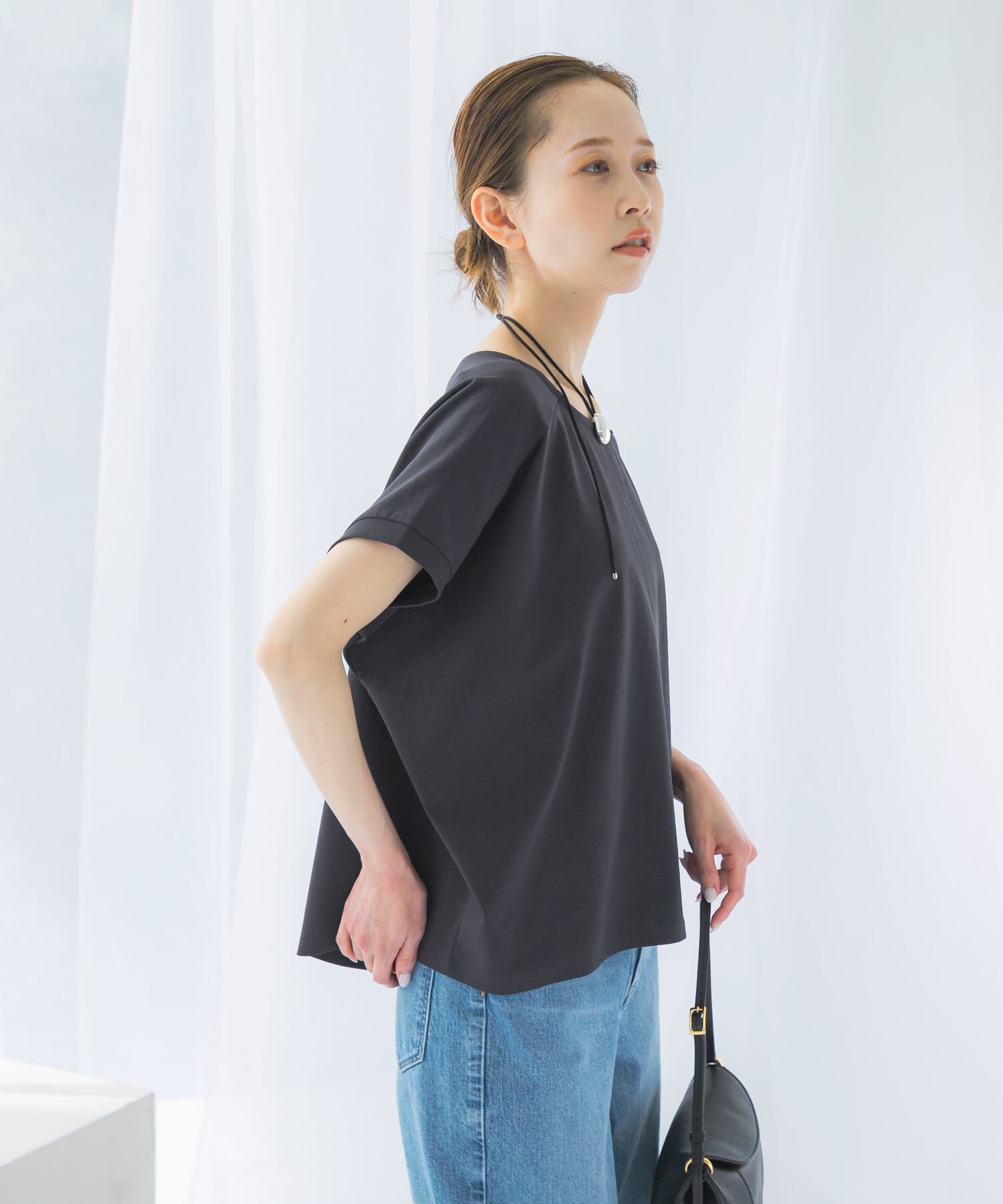 URBAN RESEARCH ROSSO「UVカットドルマンスリーブプルオーバー」|Tシャツ・カットソー|