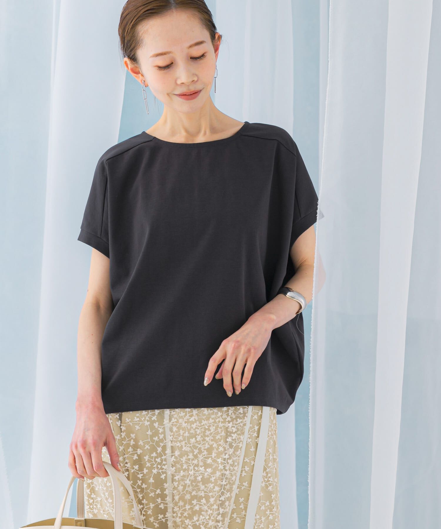 URBAN RESEARCH ROSSO「UVカットドルマンスリーブプルオーバー」|Tシャツ・カットソー|