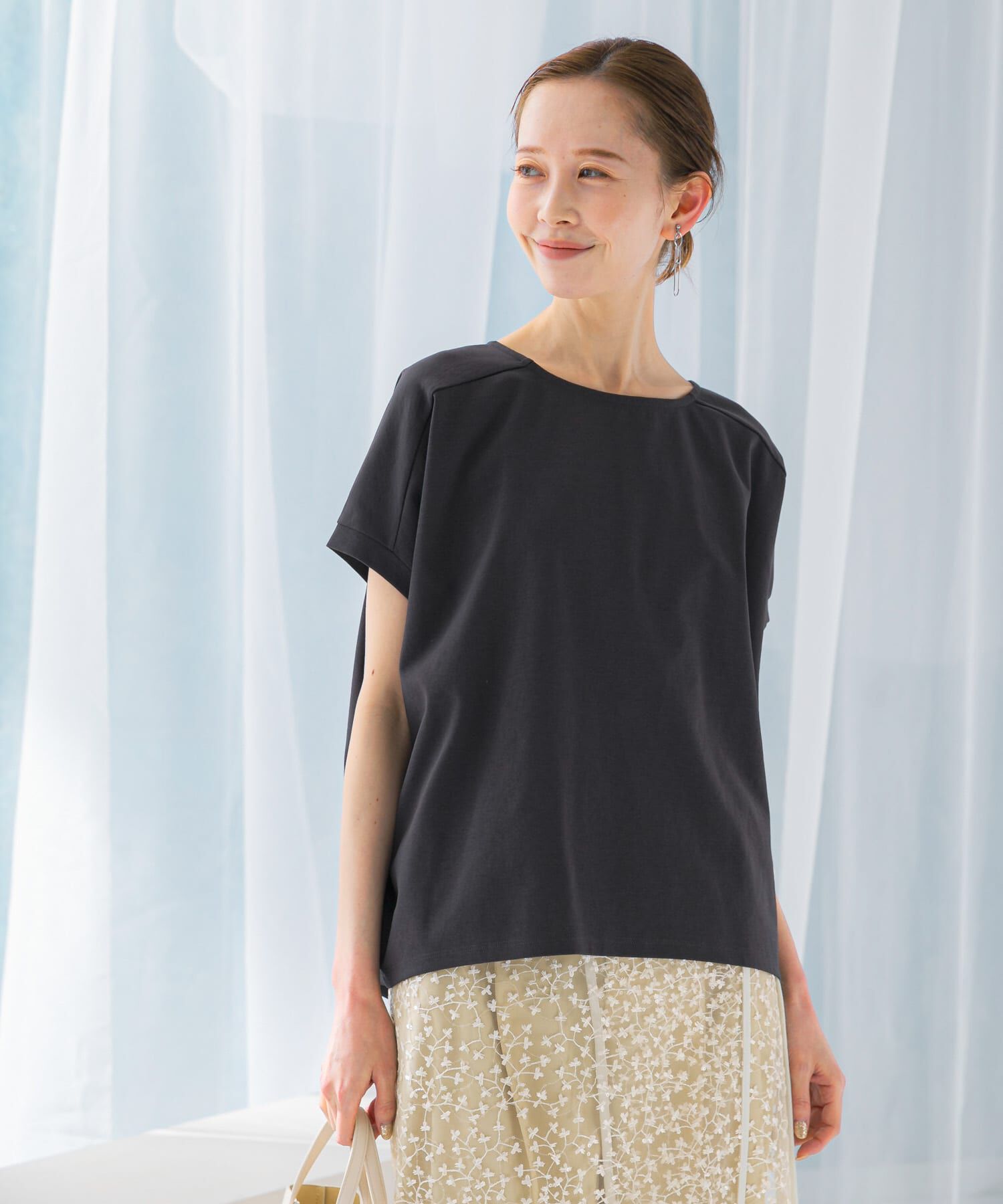 URBAN RESEARCH ROSSO「UVカットドルマンスリーブプルオーバー」|Tシャツ・カットソー|