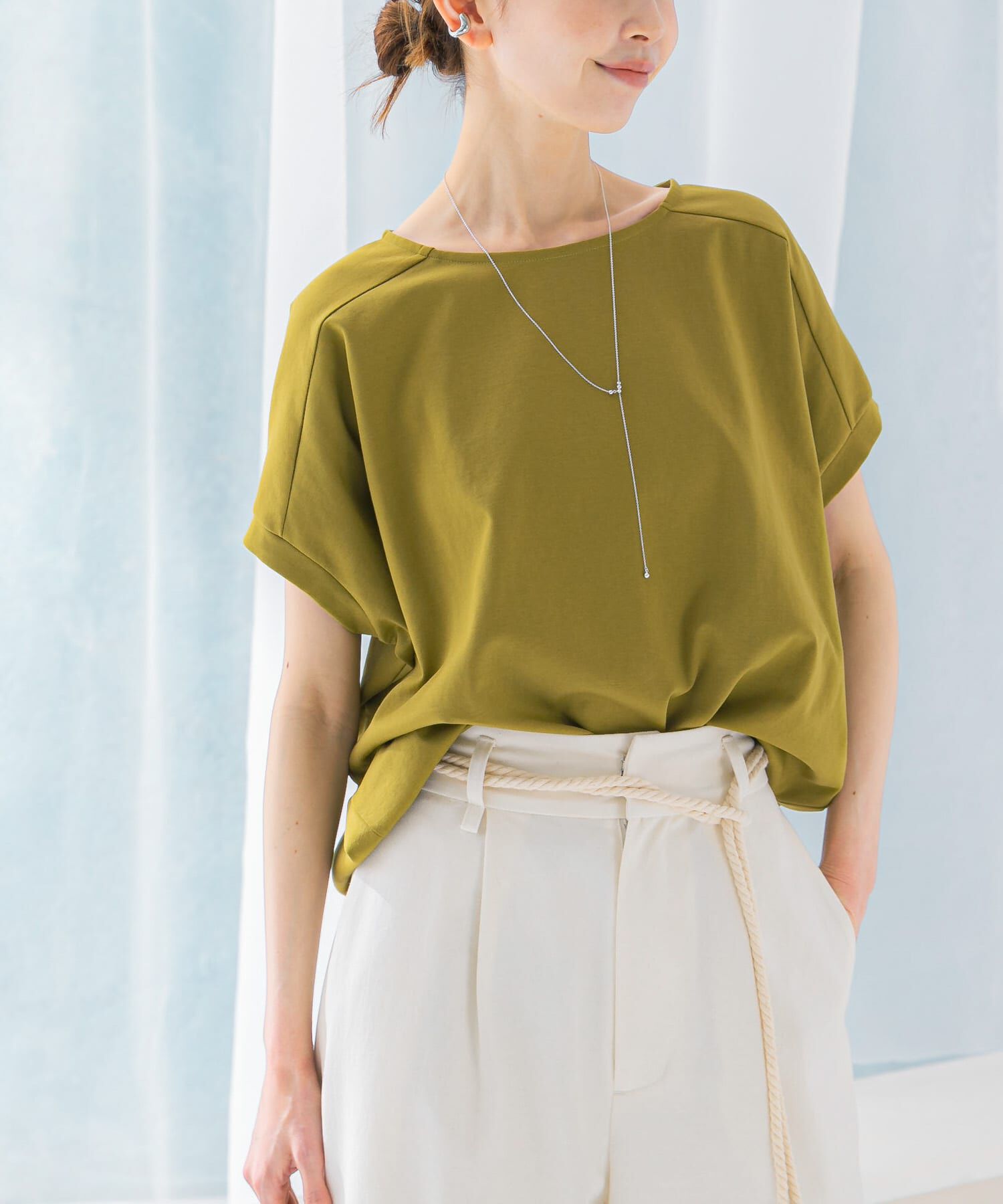 URBAN RESEARCH ROSSO「UVカットドルマンスリーブプルオーバー」|Tシャツ・カットソー|