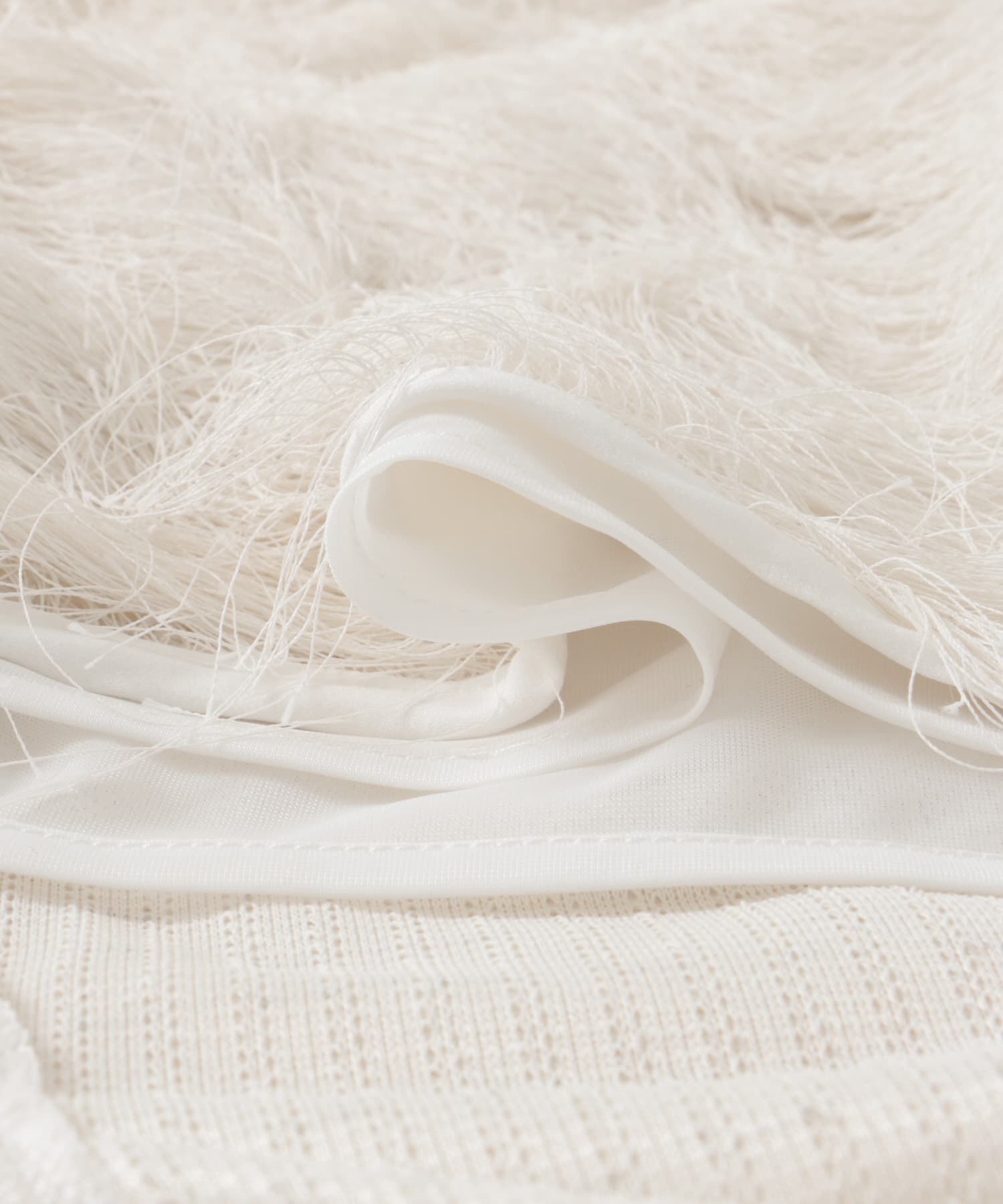 URBAN RESEARCH ROSSO「ELENDEEK　FRINGE STRAIGHT SKIRT」|スカート|