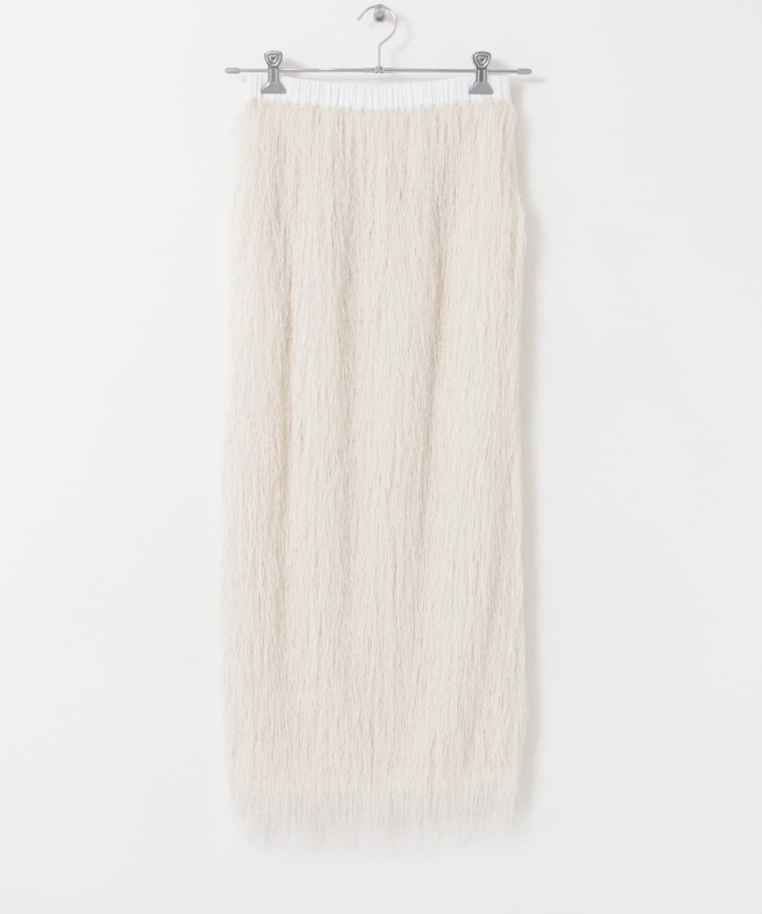 URBAN RESEARCH ROSSO「ELENDEEK　FRINGE STRAIGHT SKIRT」|スカート|