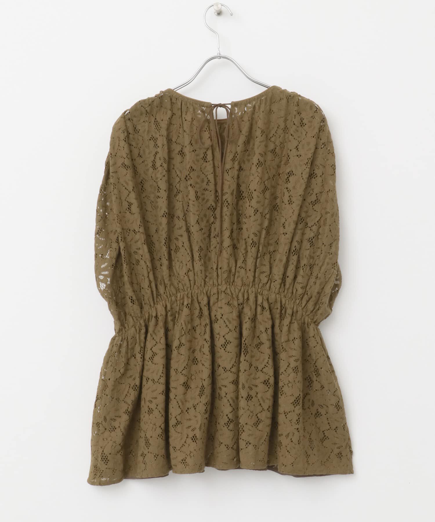 URBAN RESEARCH ROSSO「normment　BOTANICAL LACE TUNIC」|チュニック|