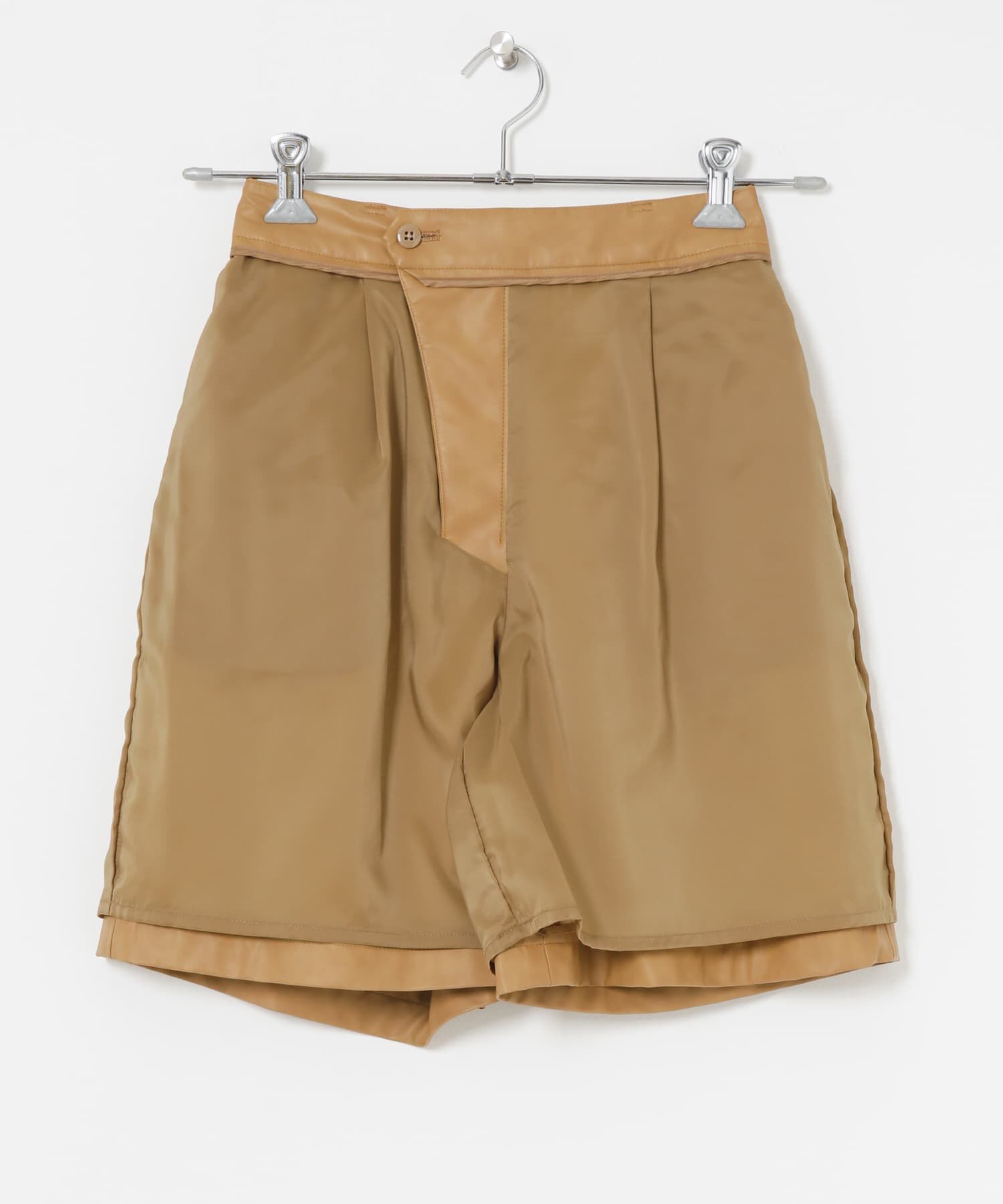 URBAN RESEARCH「フェイクレザーハーフパンツ」|その他|