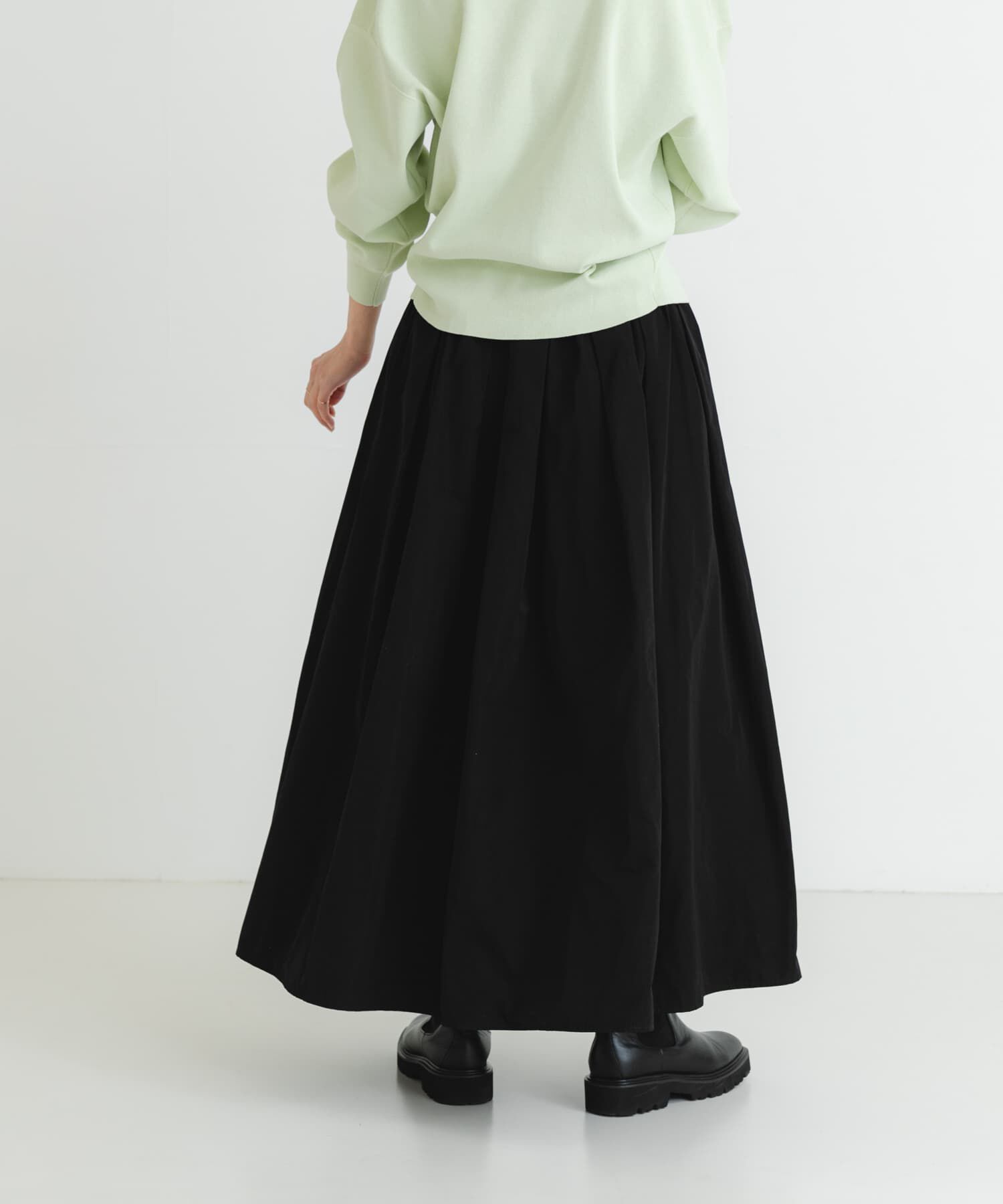 URBAN RESEARCH「メモリータフタボリュームスカート」|スカート|