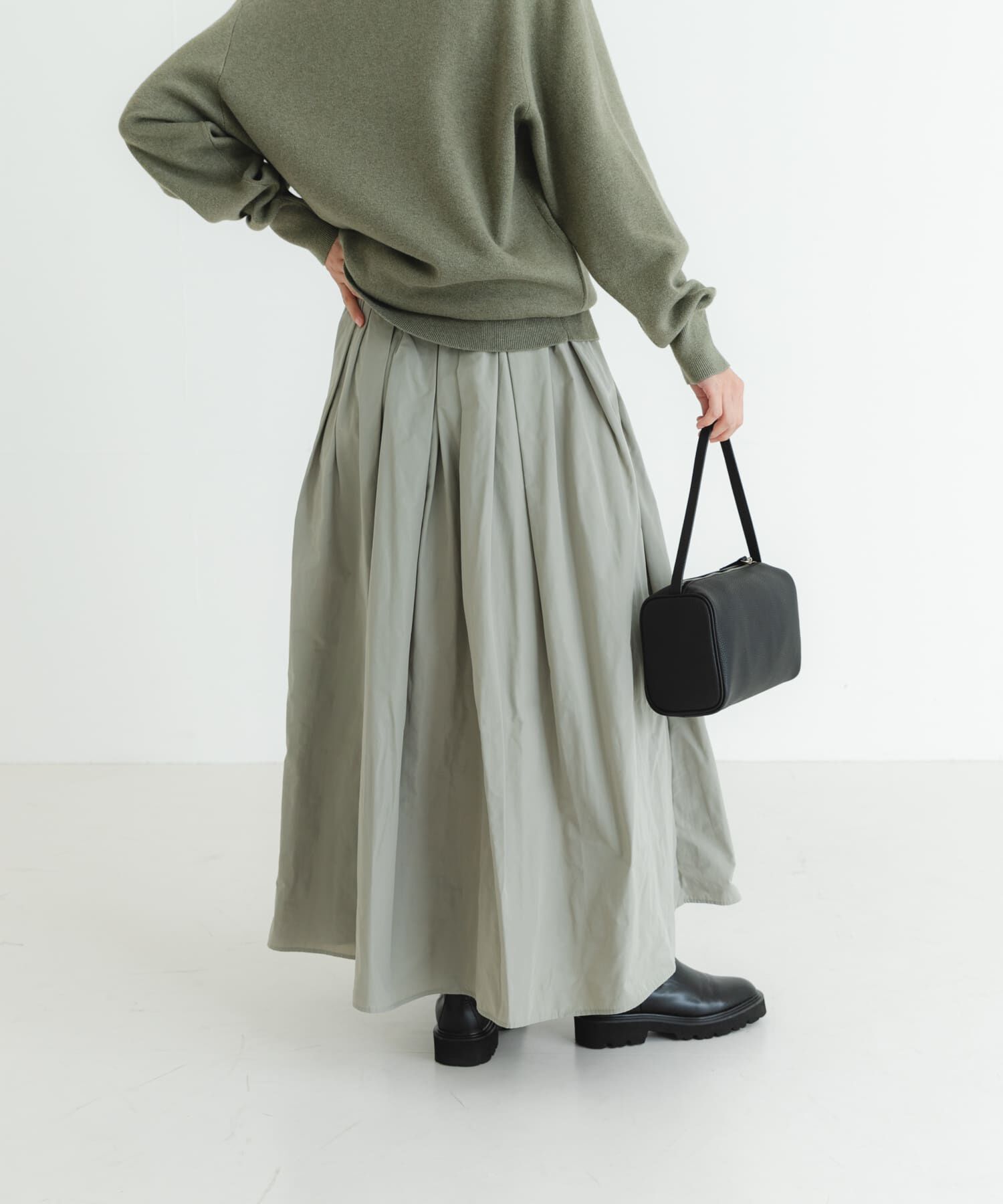 URBAN RESEARCH「メモリータフタボリュームスカート」|スカート|