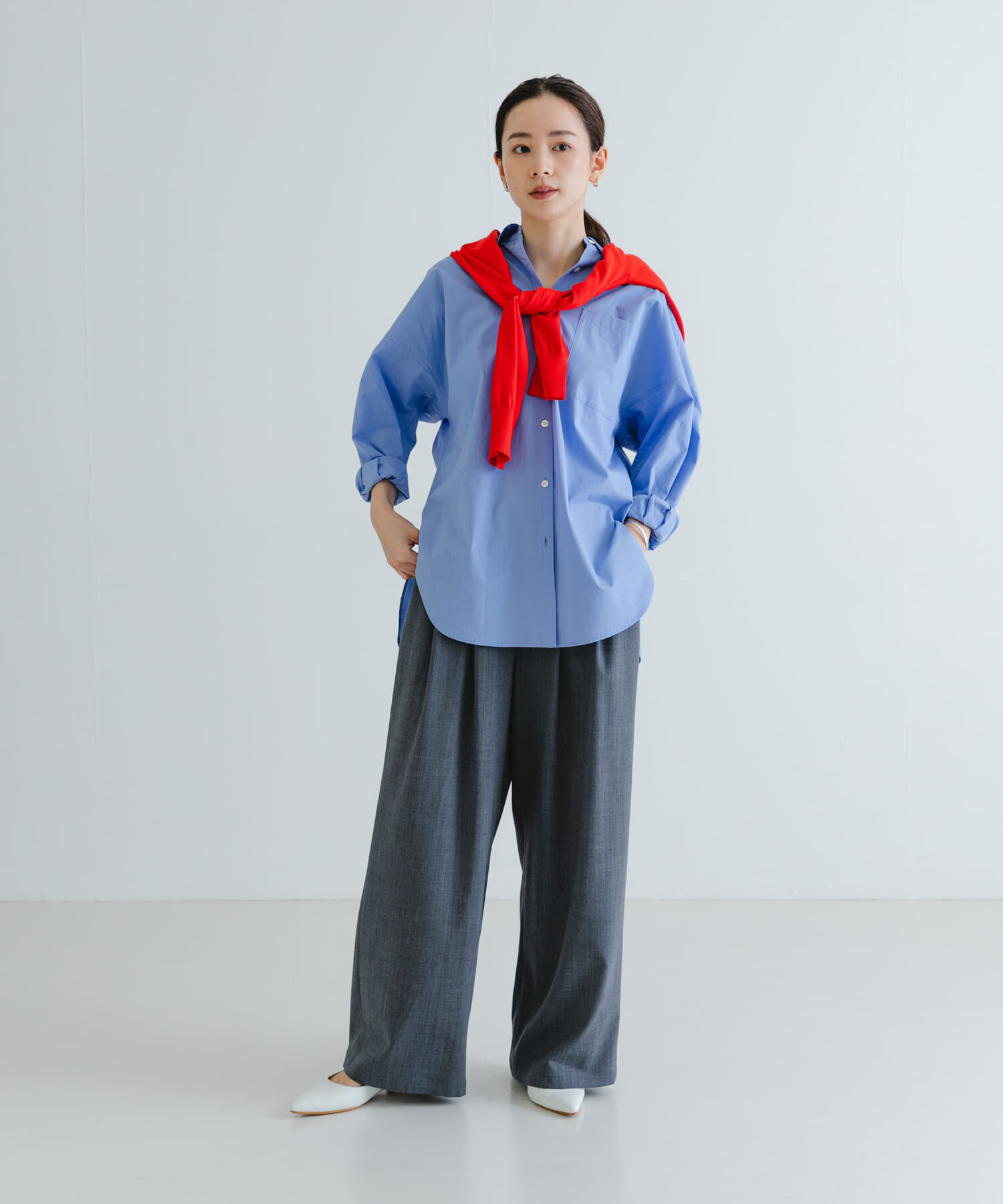 URBAN RESEARCH「『3サイズ展開』『イージーケア』タックギャザーストレートパンツ」|その他|