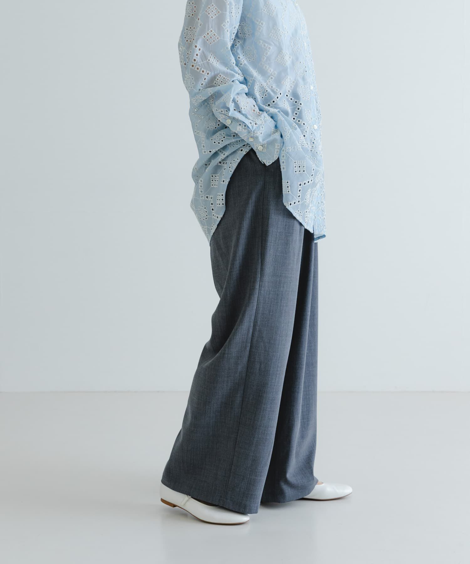 URBAN RESEARCH「『3サイズ展開』『イージーケア』タックギャザーストレートパンツ」|その他|