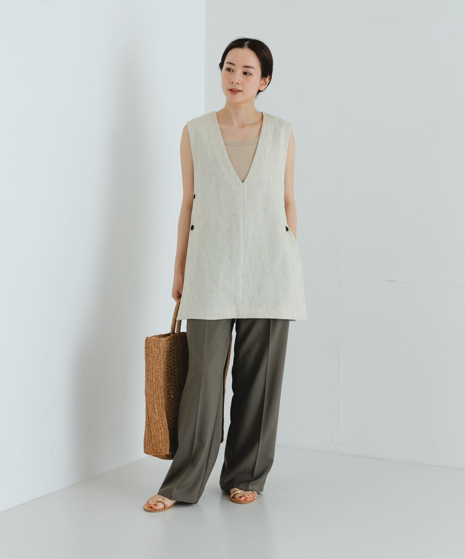 URBAN RESEARCH「『3サイズ展開』『イージーケア』ストレッチタックスラックス」|その他|