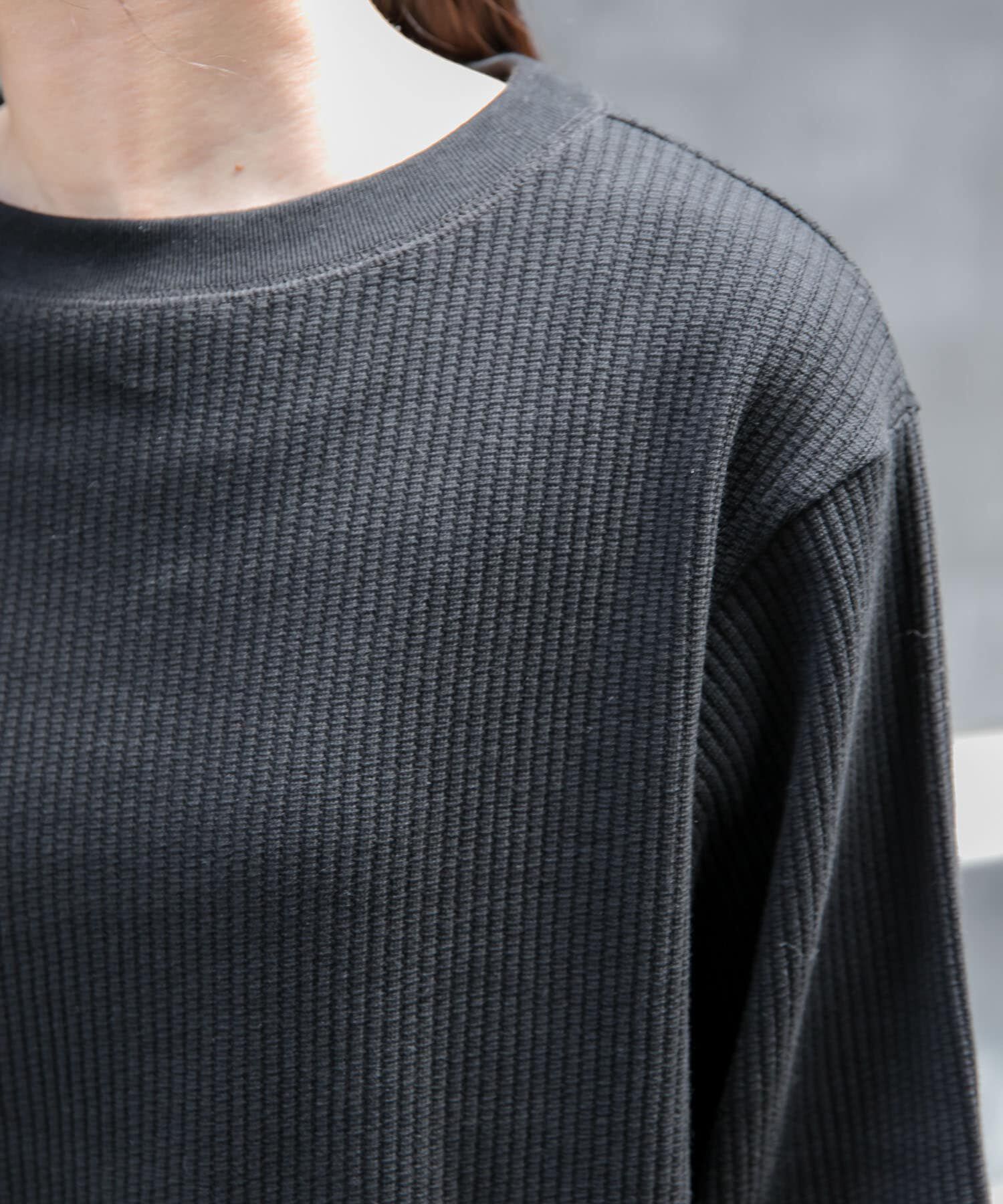 URBAN RESEARCH DOORS「FORK&SPOON　変形ワッフルロングスリーブTシャツ」|Tシャツ・カットソー|