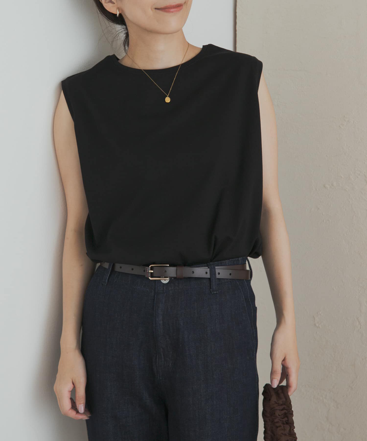 URBAN RESEARCH DOORS「インナーノースリーブプルオーバー」|Tシャツ・カットソー|