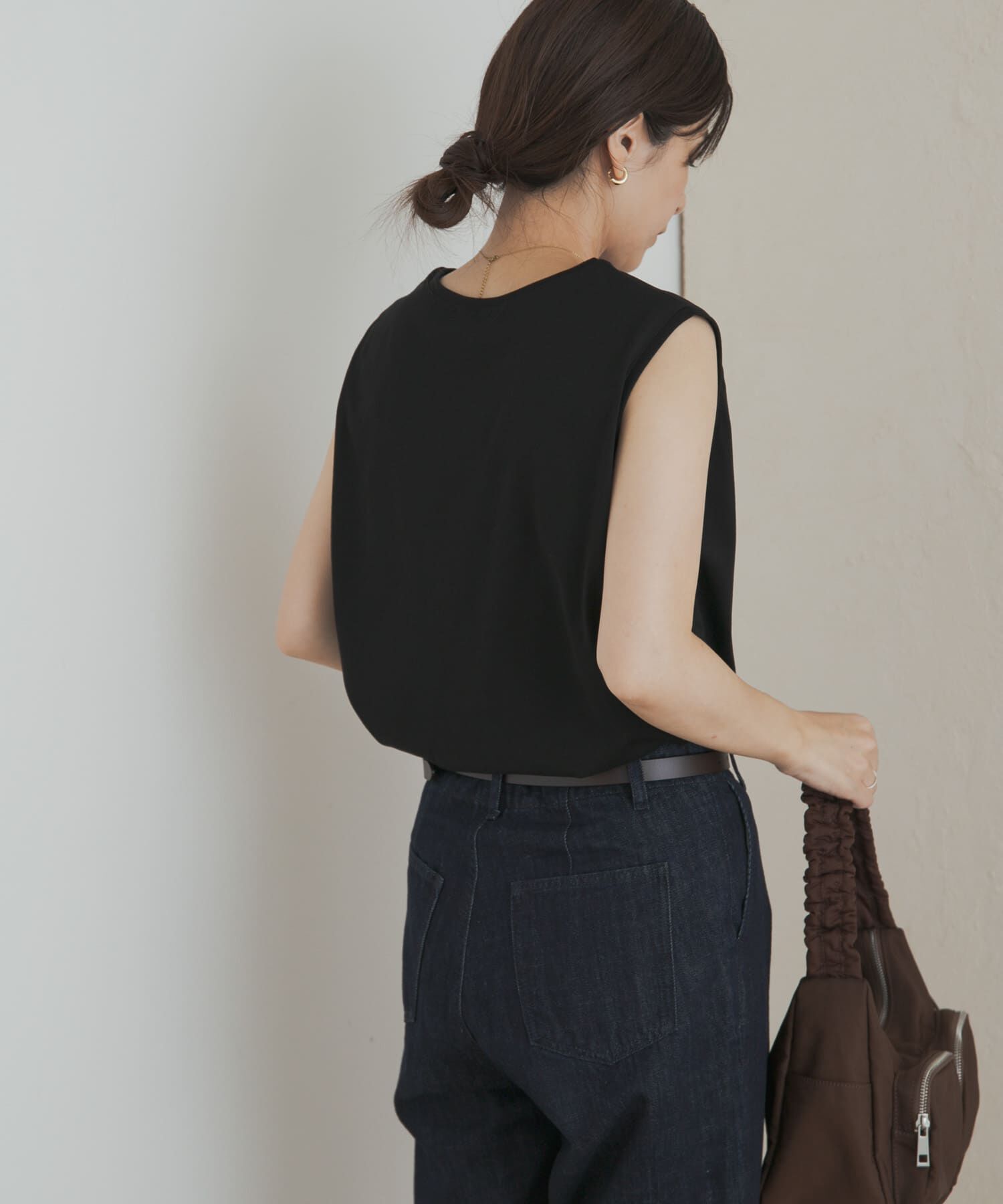 URBAN RESEARCH DOORS「インナーノースリーブプルオーバー」|Tシャツ・カットソー|