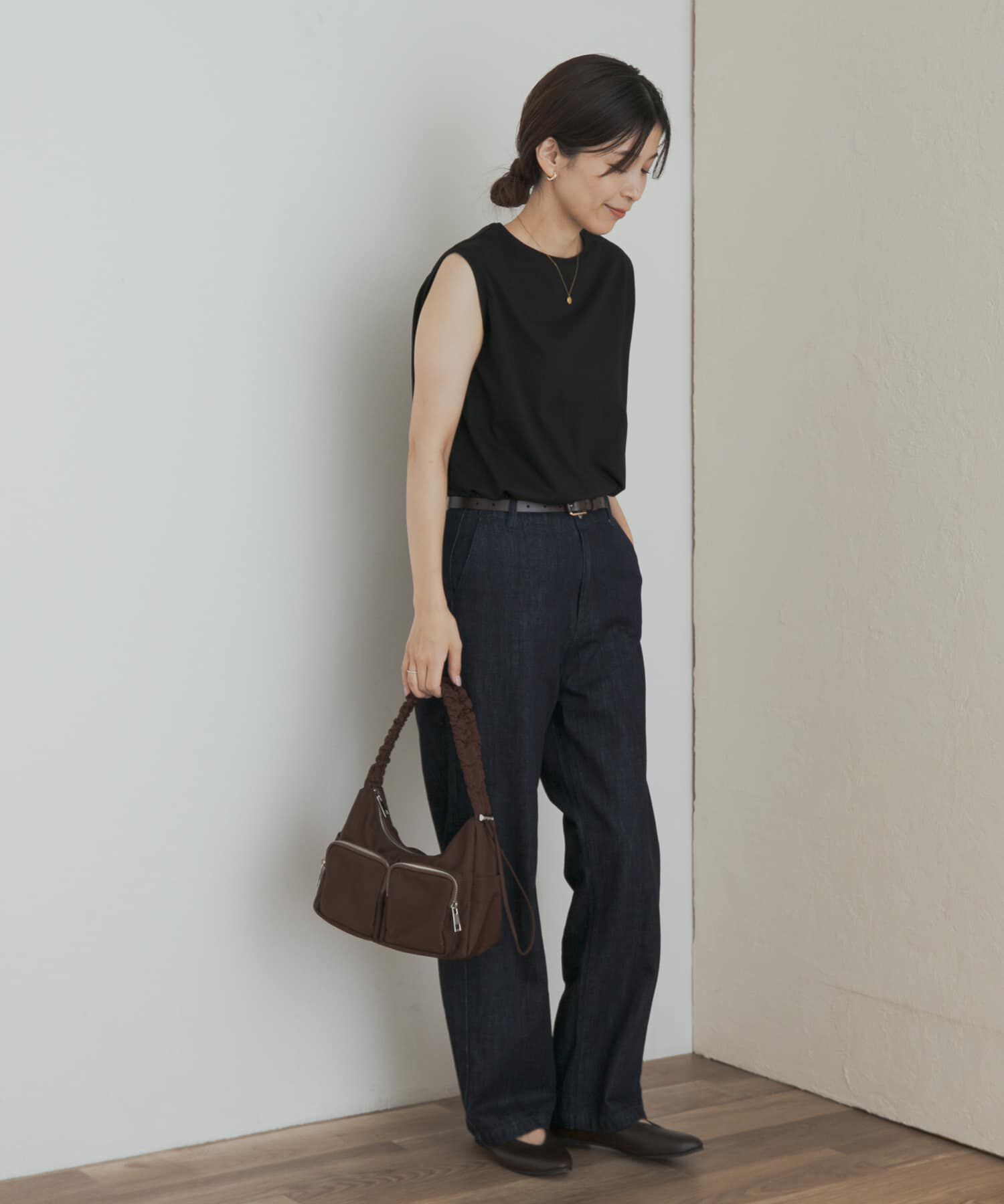 URBAN RESEARCH DOORS「インナーノースリーブプルオーバー」|Tシャツ・カットソー|