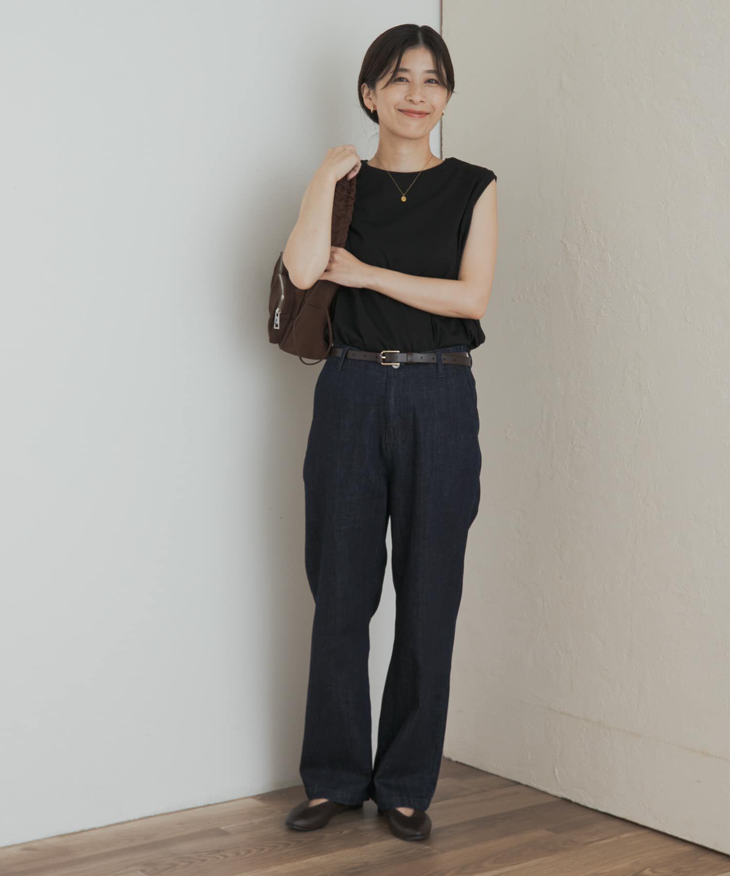 URBAN RESEARCH DOORS「インナーノースリーブプルオーバー」|Tシャツ・カットソー|