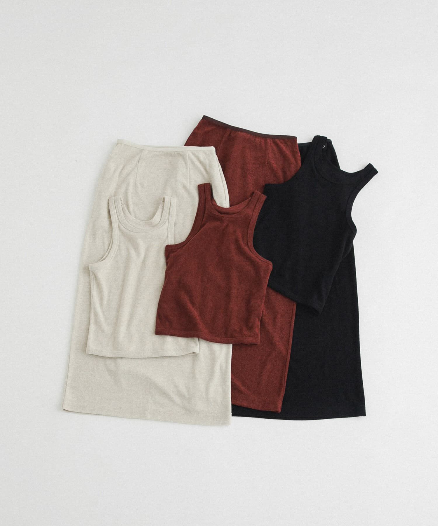 LAATO「tank skirt set」|スカート|