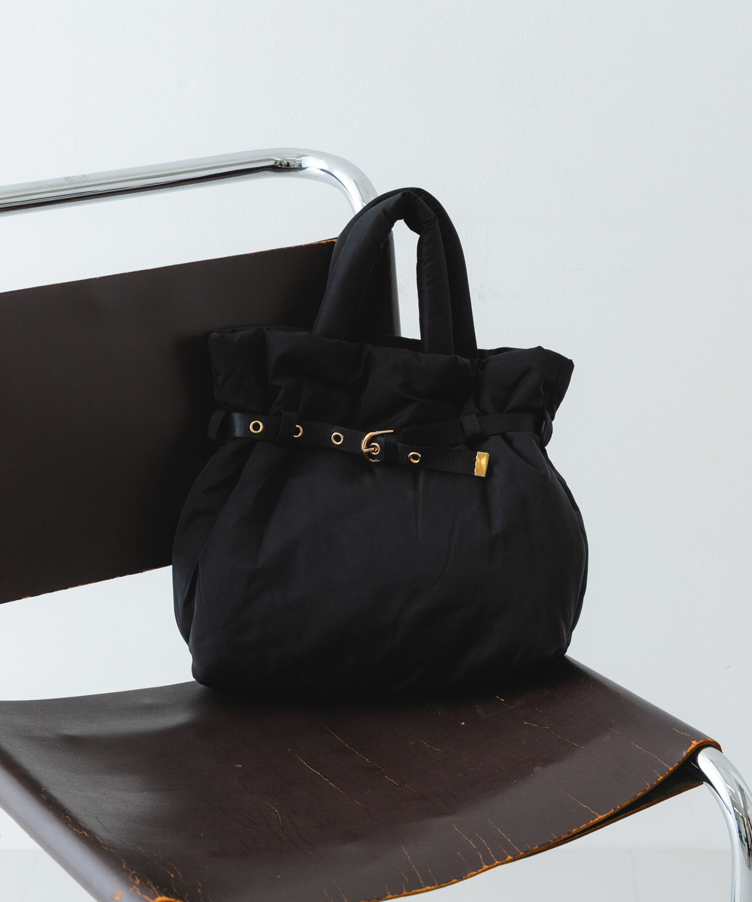 RODE SKO「パテッドベルトバッグ」|トートバッグ|ブラック