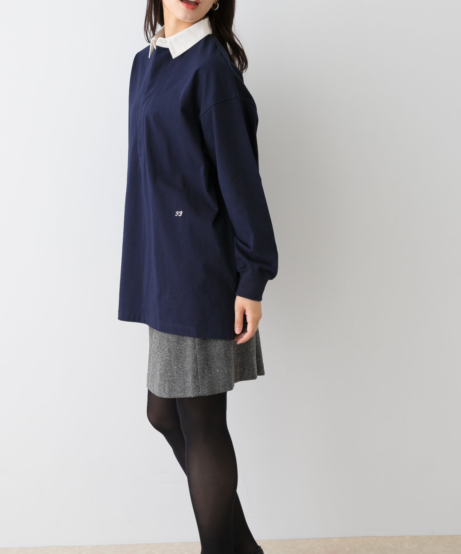 URBAN RESEARCH ROSSO「F by ROSSO　ラガーチュニックプルオーバー」|Tシャツ・カットソー|