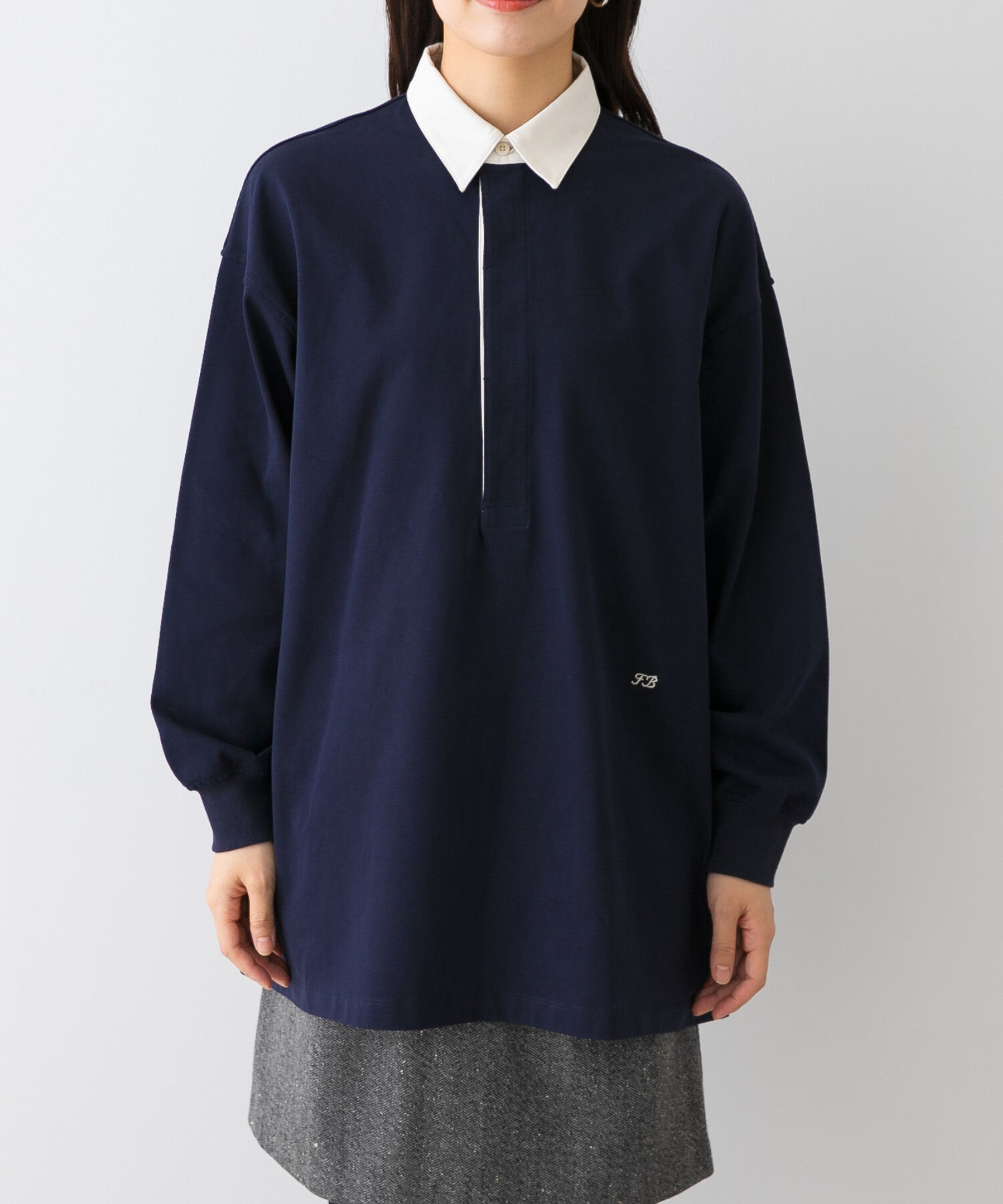 URBAN RESEARCH ROSSO「F by ROSSO　ラガーチュニックプルオーバー」|Tシャツ・カットソー|