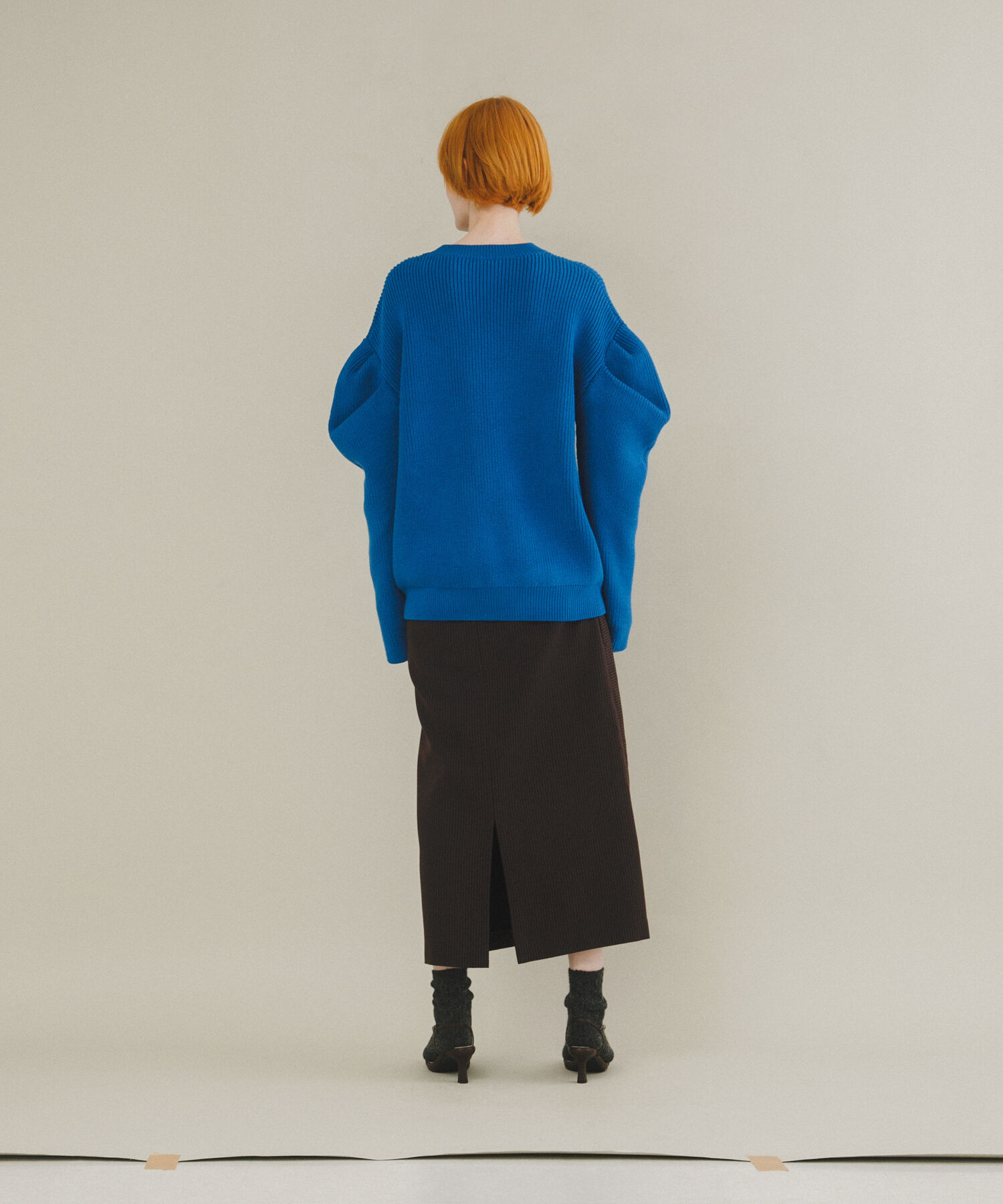 LAATO「stripe midi skirt」|スカート|