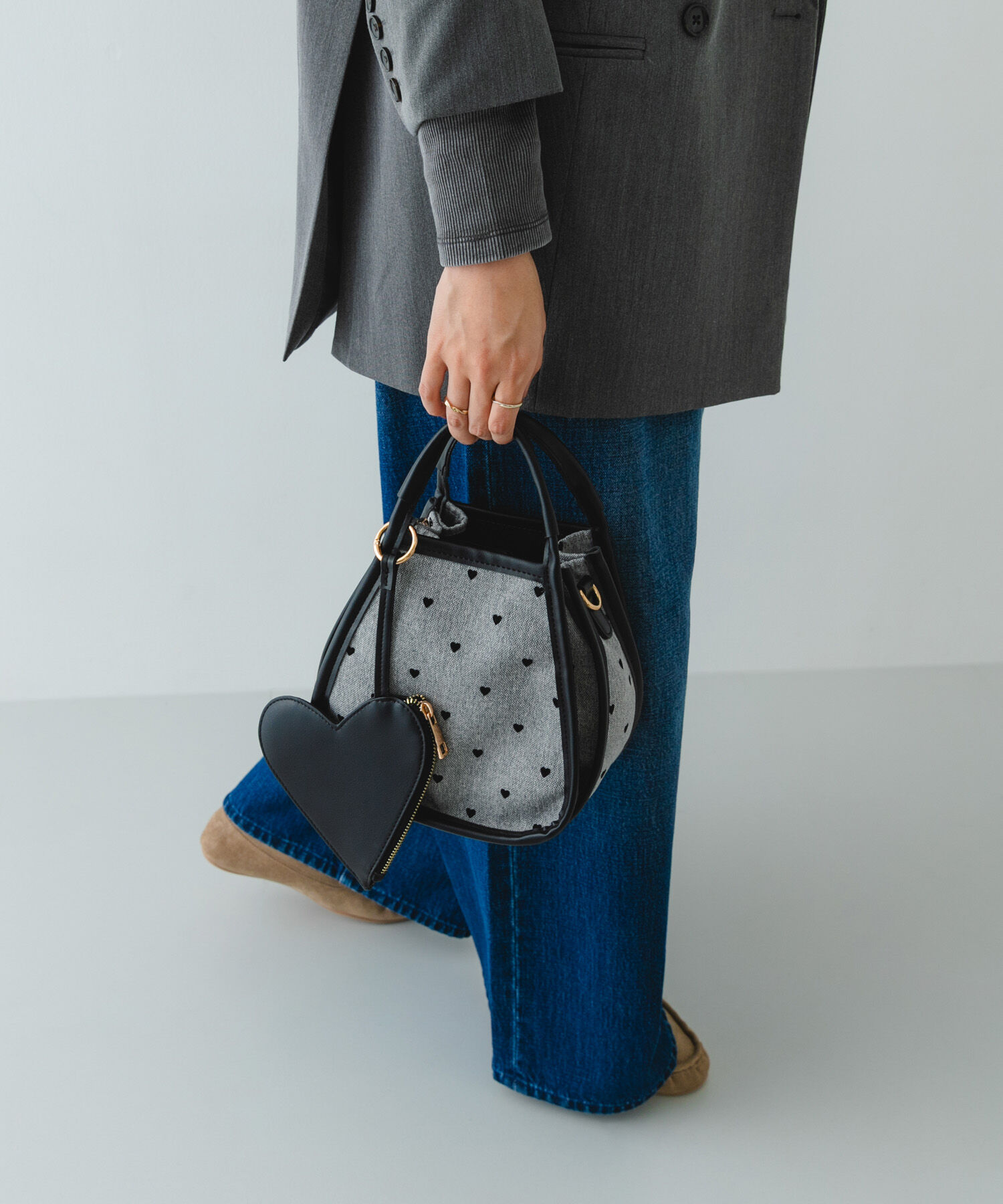 RODE SKO「ハートキャンバスバッグ」|ショルダー・メッセンジャー|