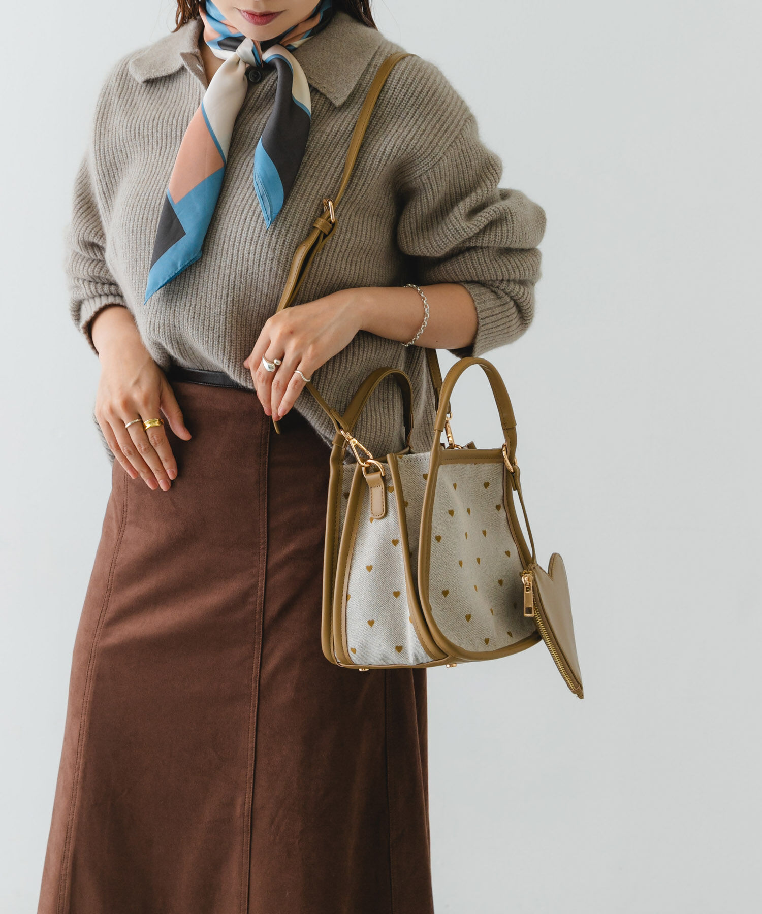 RODE SKO「ハートキャンバスバッグ」|ショルダー・メッセンジャー|