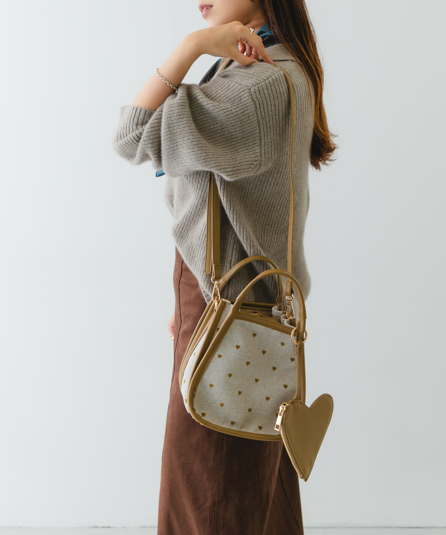 RODE SKO「ハートキャンバスバッグ」|ショルダー・メッセンジャー|