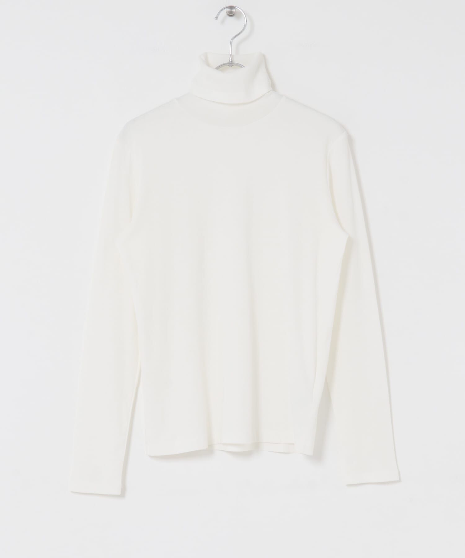 かぐれ「ハイツイストコットンタートルカットソー」|Tシャツ・カットソー|