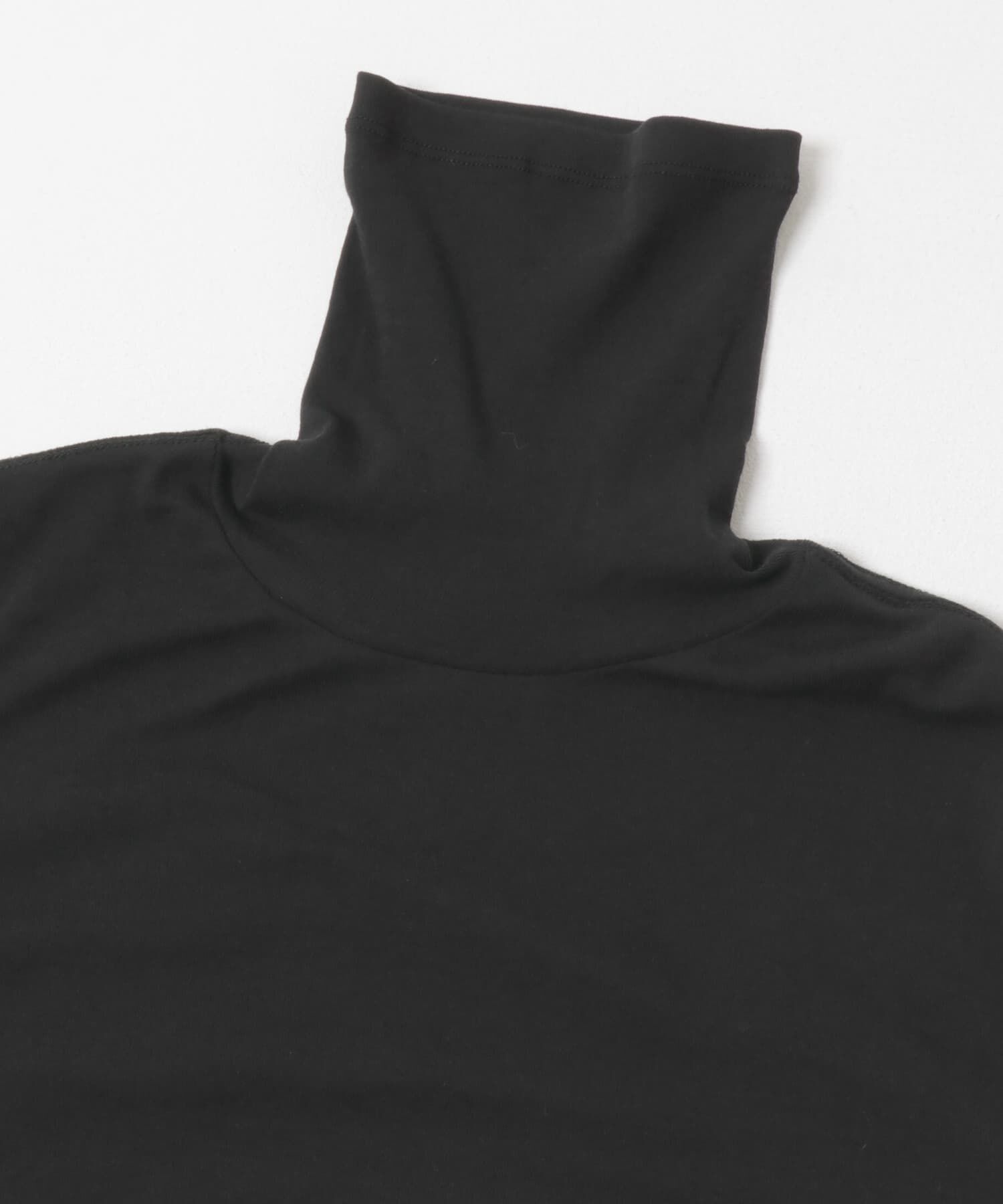 かぐれ「ハイツイストコットンタートルカットソー」|Tシャツ・カットソー|