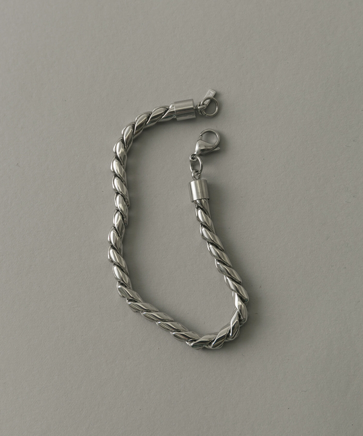 SMELLY「ステンレスエッジチェーンブレス」|ブレスレット・バングル|シルバー