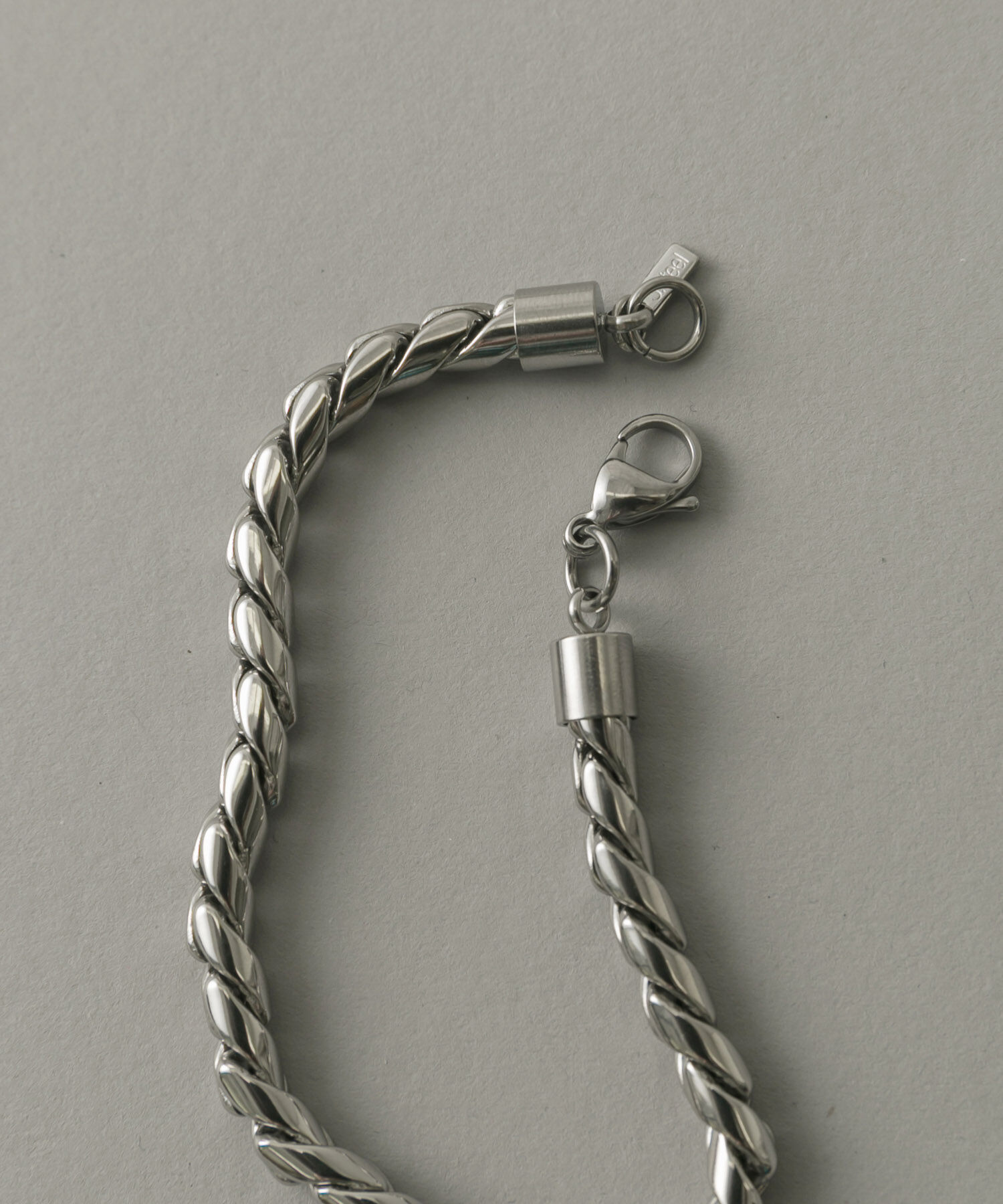 SMELLY「ステンレスエッジチェーンブレス」|ブレスレット・バングル|